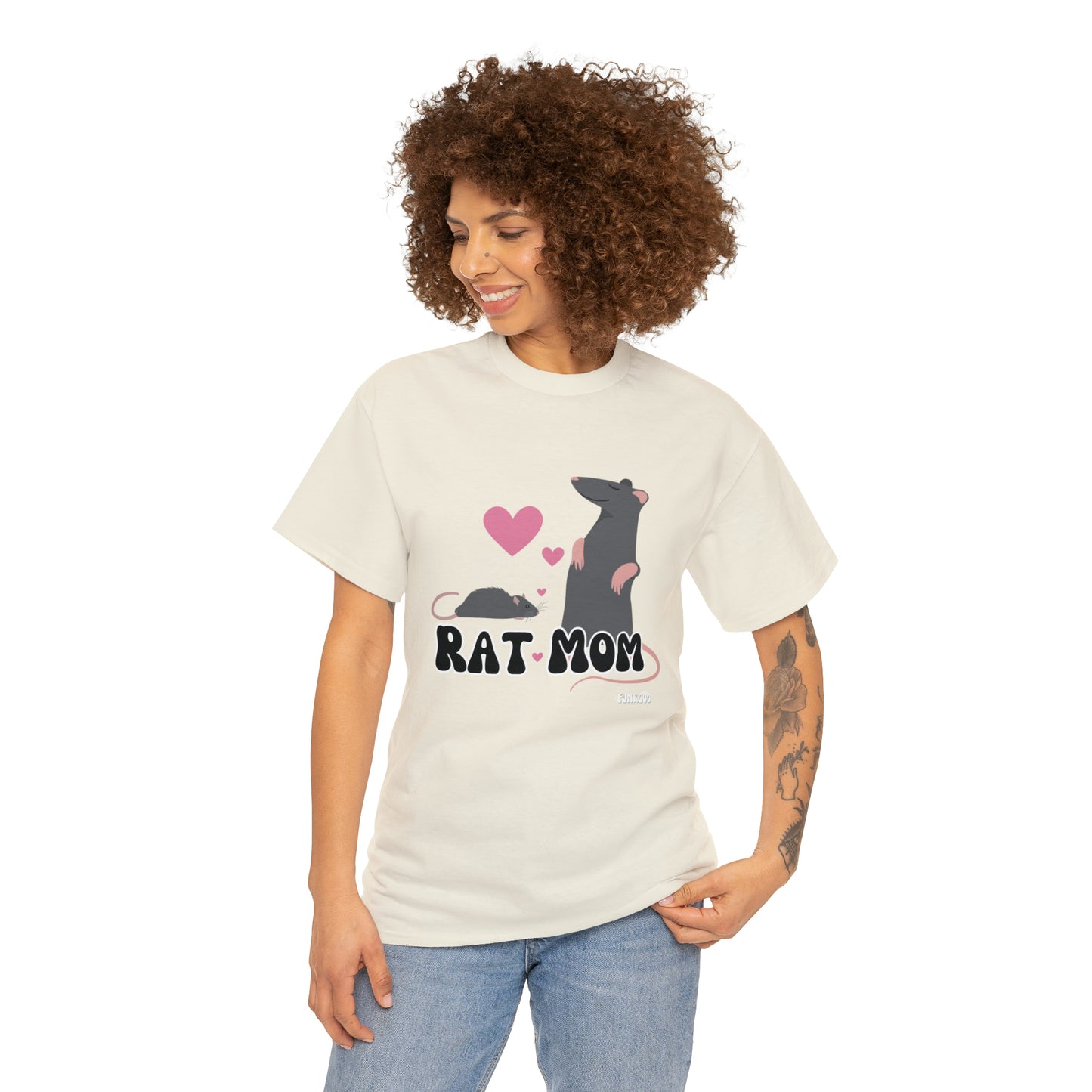 Rat Mom Cute T-Shirt For Rat Lovers, Relaxed Fit