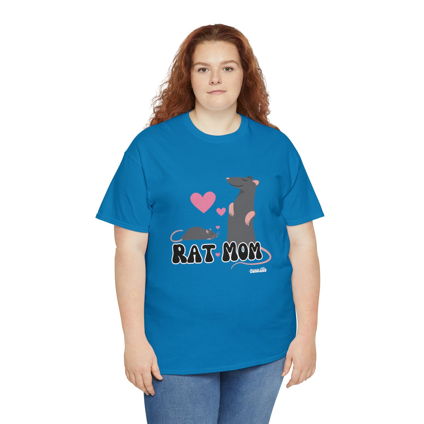 Rat Mom Cute T-Shirt For Rat Lovers, Relaxed Fit