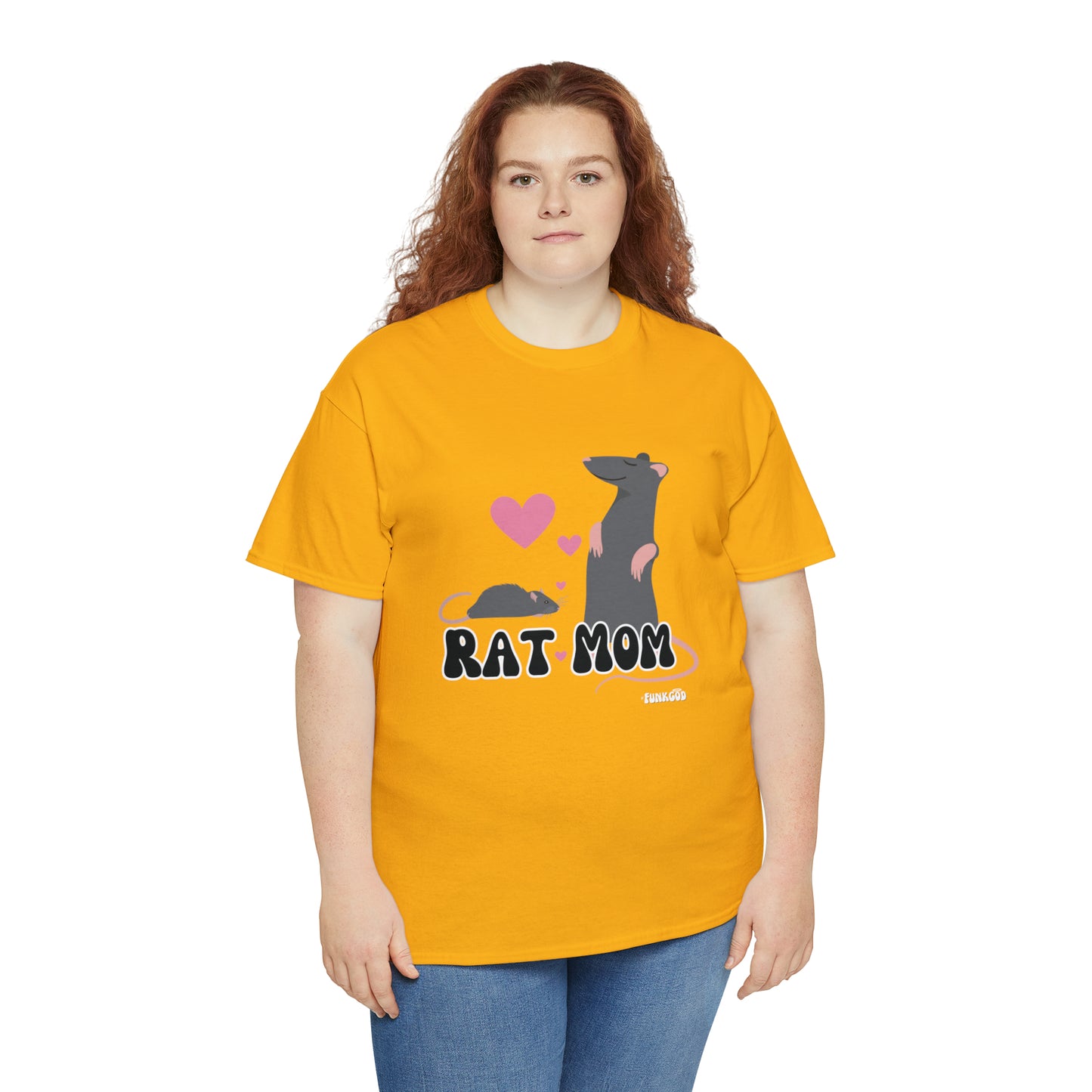 Rat Mom Cute T-Shirt For Rat Lovers, Relaxed Fit
