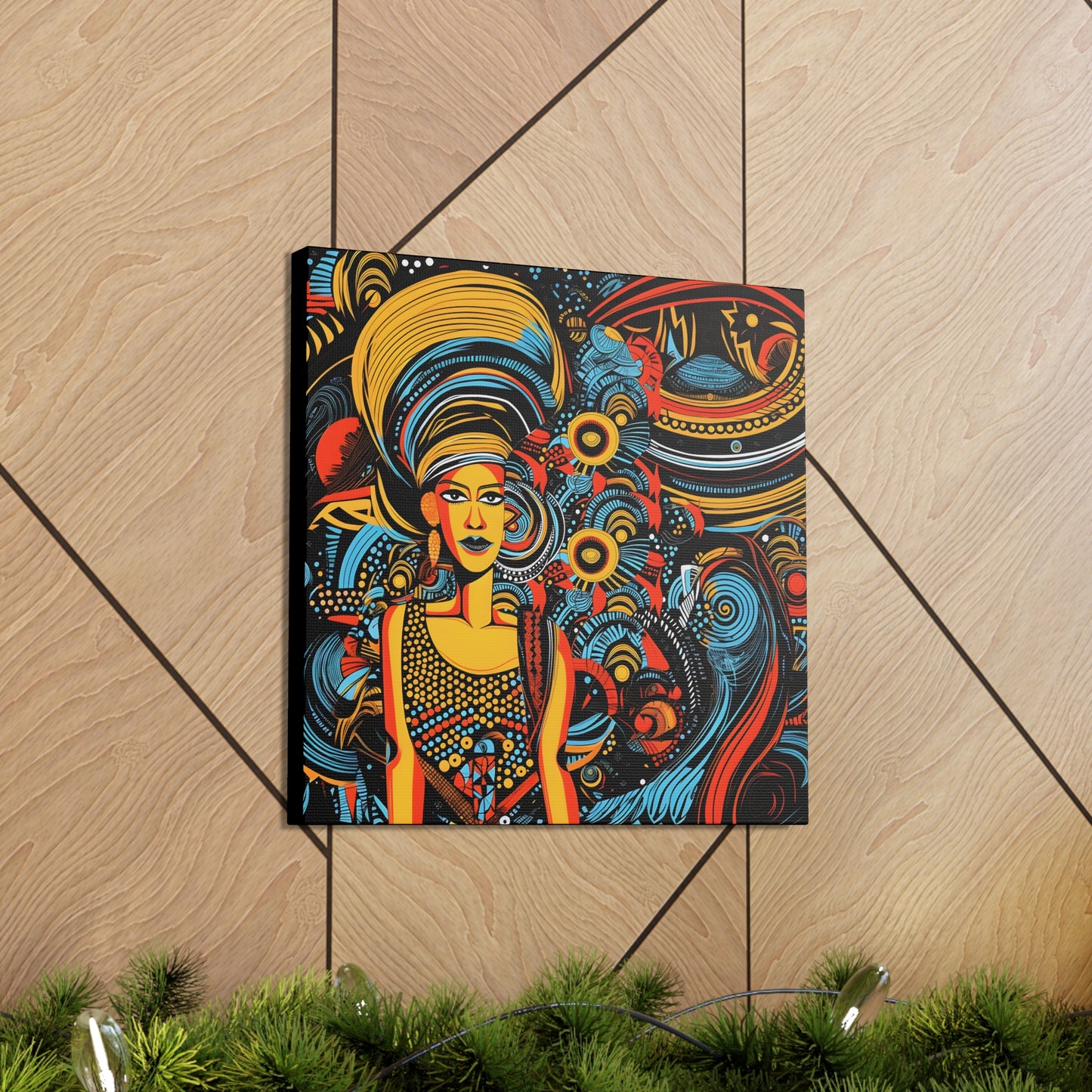 Solar Goddess Fine Art Print Canvas Wall Art