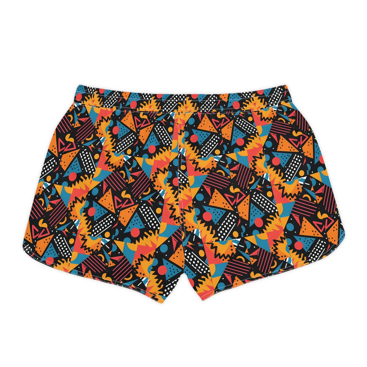 Tribal Primary Color Funky Women's Casual Shorts