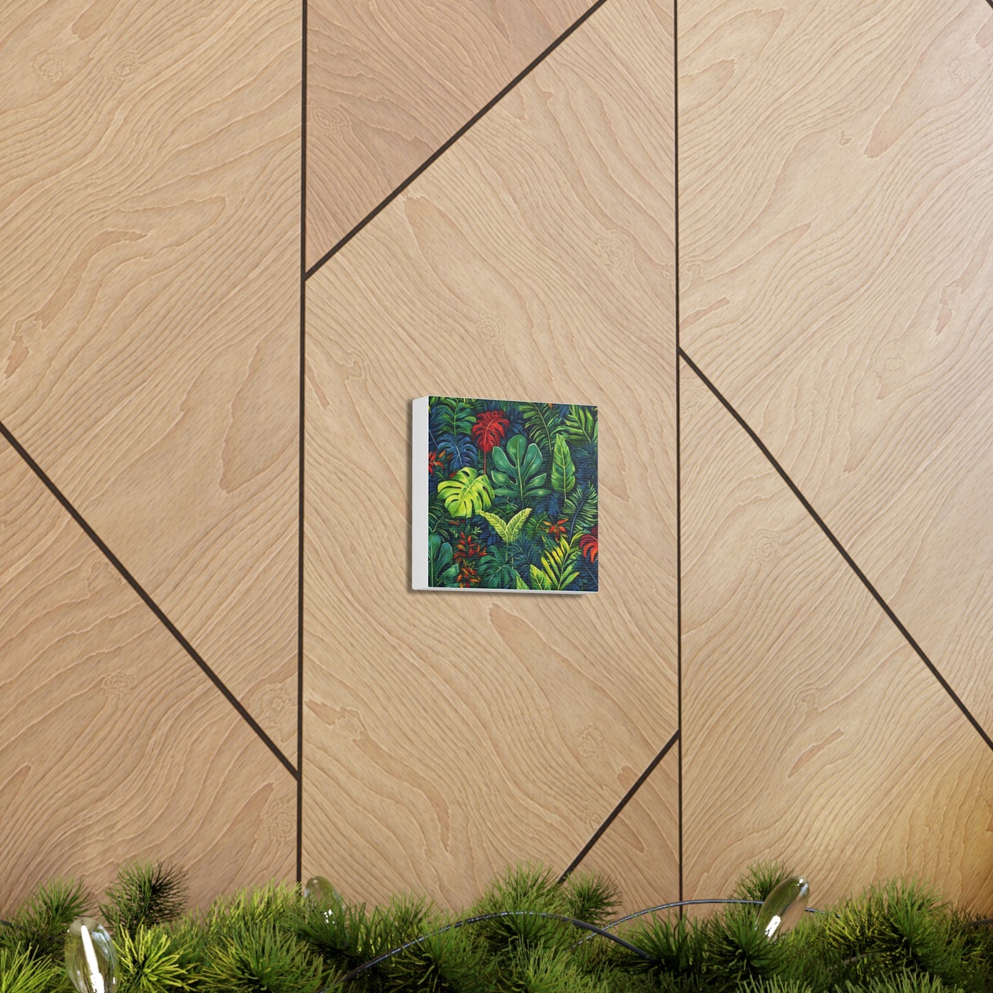 Tropical Leaves Jungle Foliage Fine Art Print Canvas Wall Art