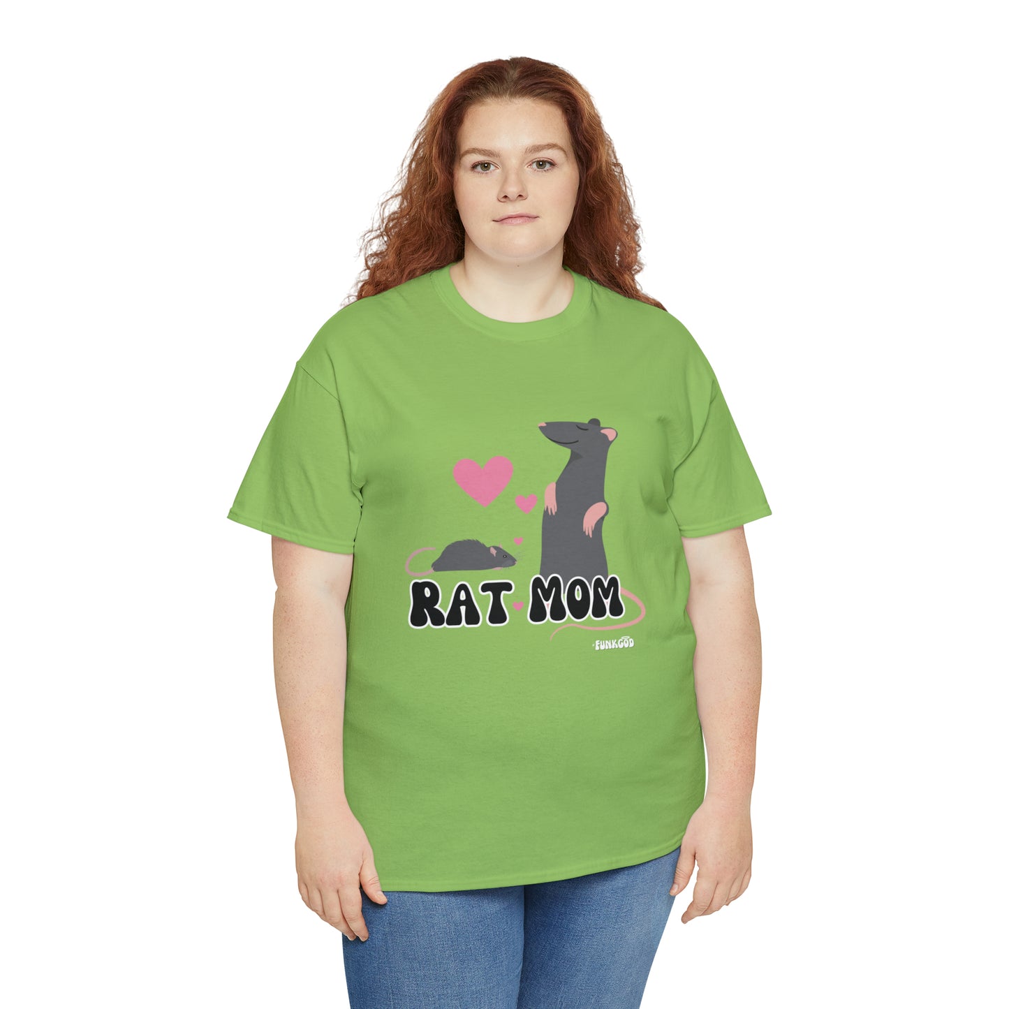 Rat Mom Cute T-Shirt For Rat Lovers, Relaxed Fit