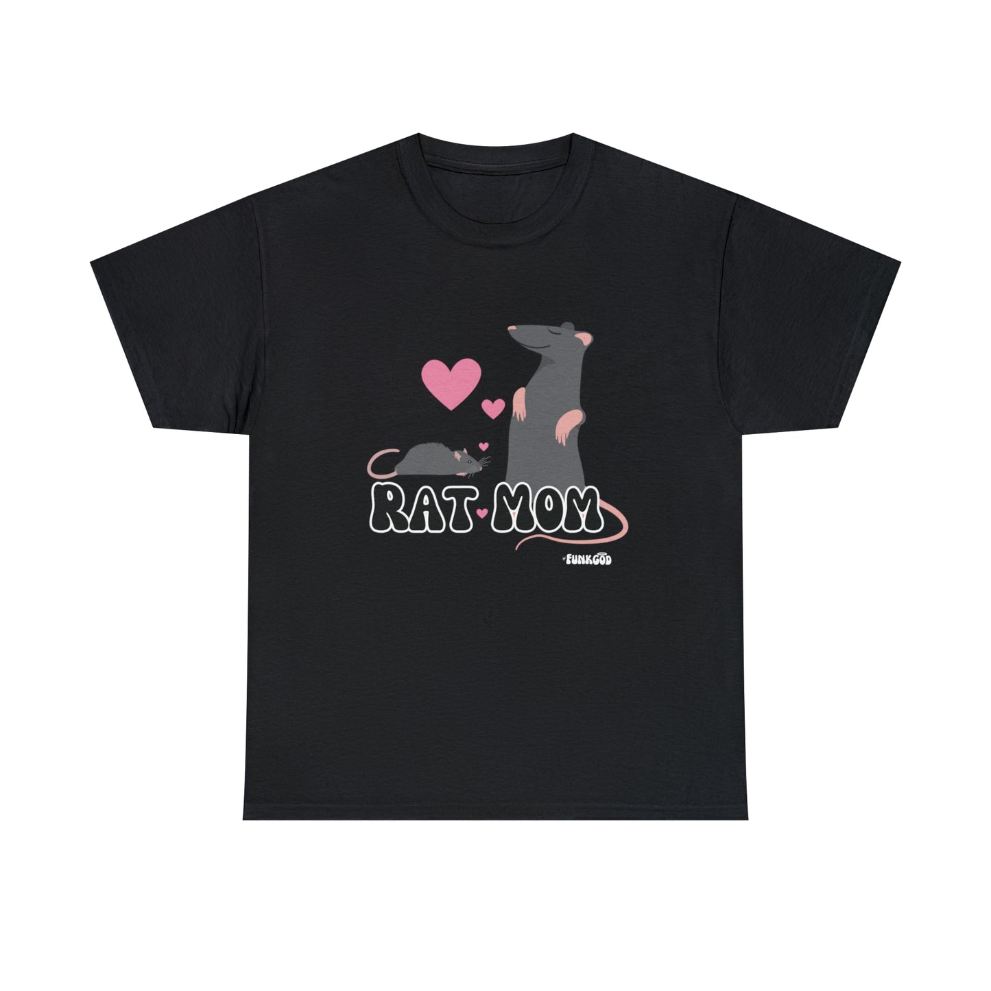 Rat Mom Cute T-Shirt For Rat Lovers, Relaxed Fit