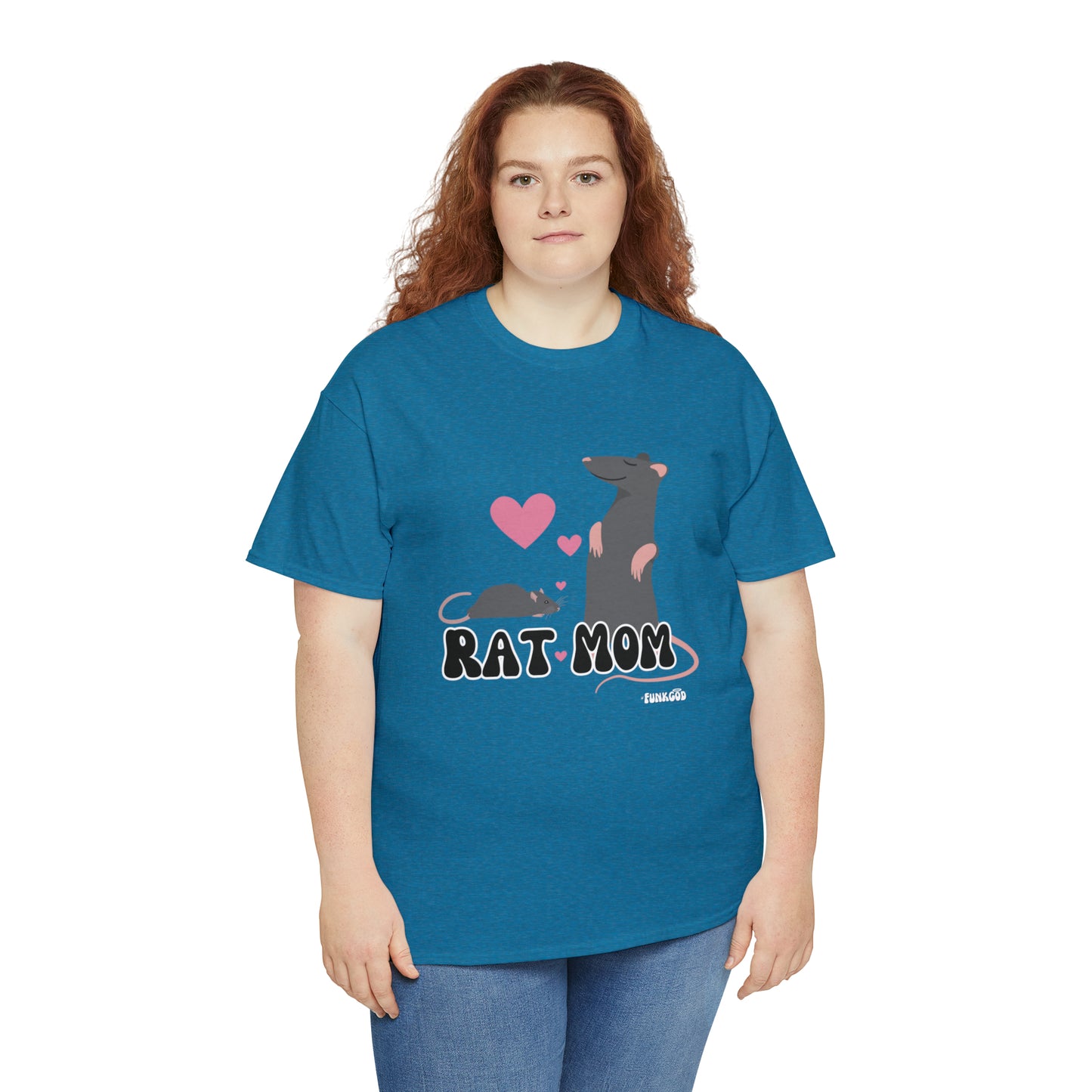 Rat Mom Cute T-Shirt For Rat Lovers, Relaxed Fit