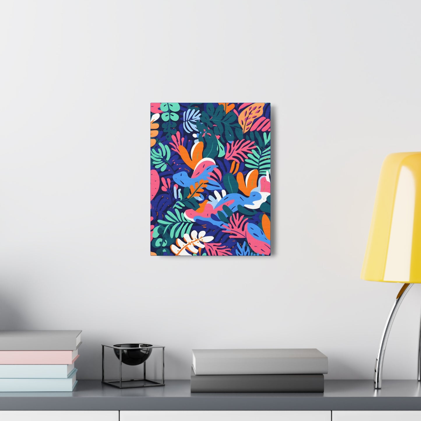 Pleasant Rainforest Fine Art Print Canvas Wall Art