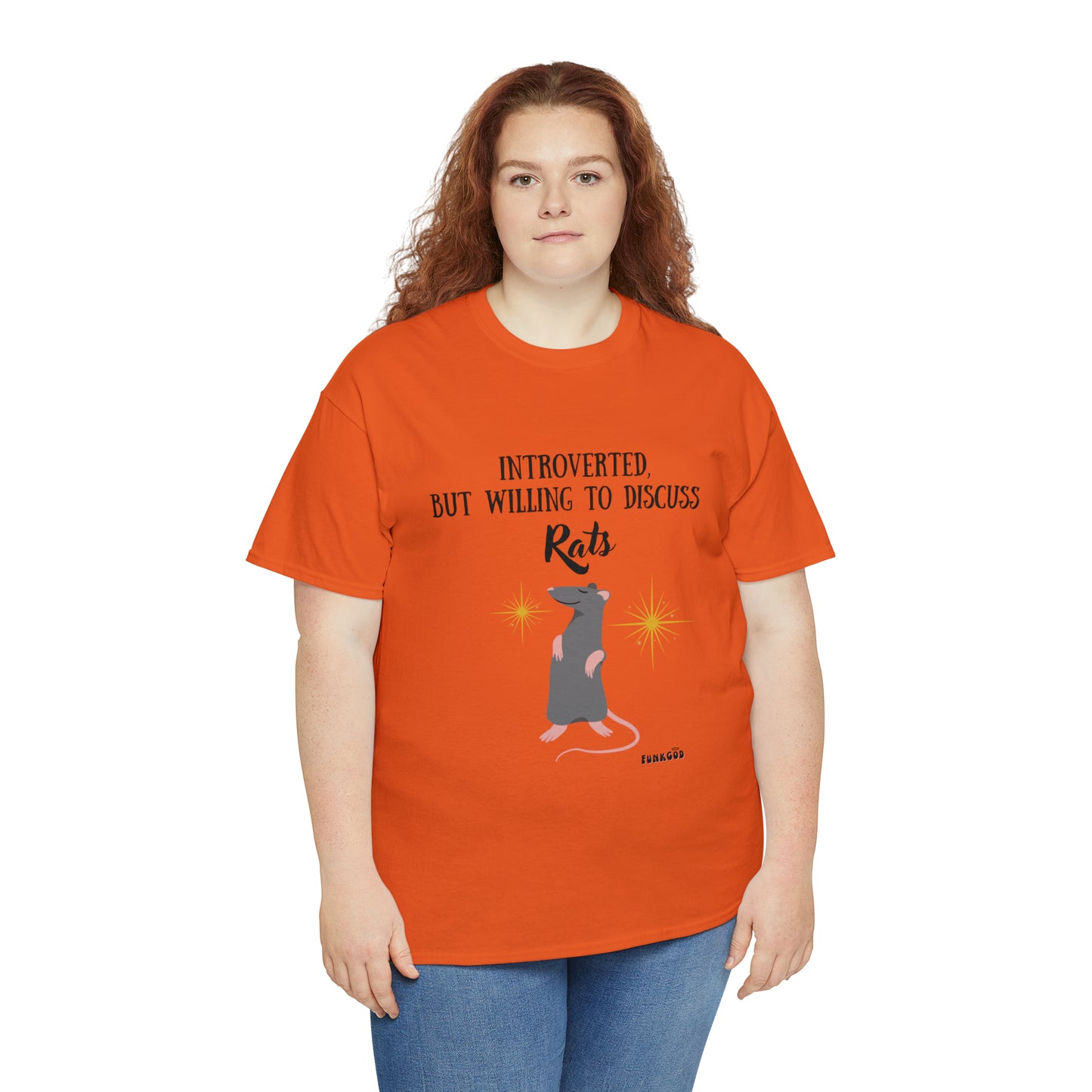 Rat Lover Unisex T-Shirt "Introverted But Willing to Discuss Rats"