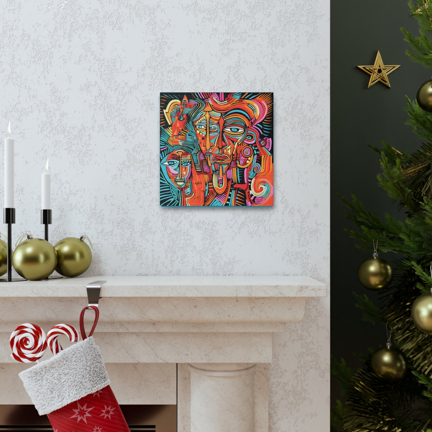 Latin Puzzle Fine Art Print Canvas Wall Art