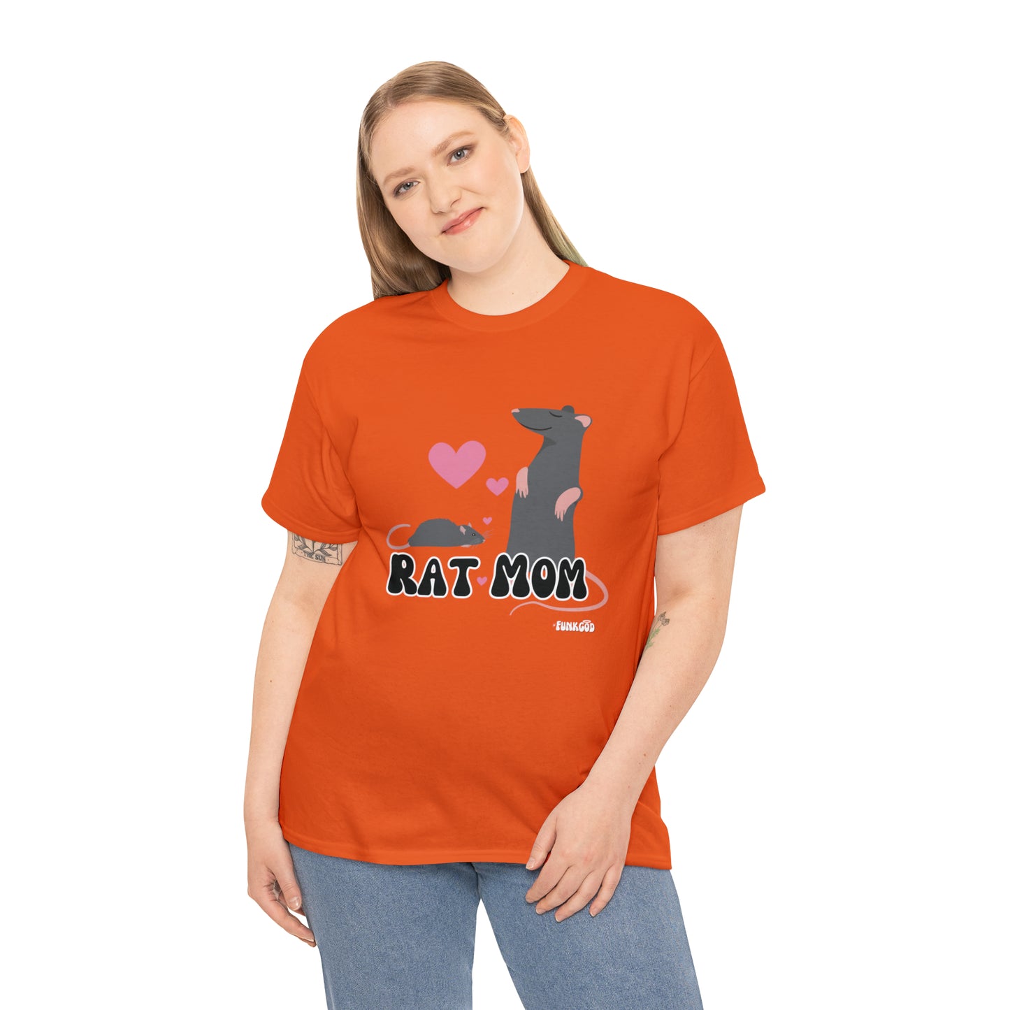 Rat Mom Cute T-Shirt For Rat Lovers, Relaxed Fit