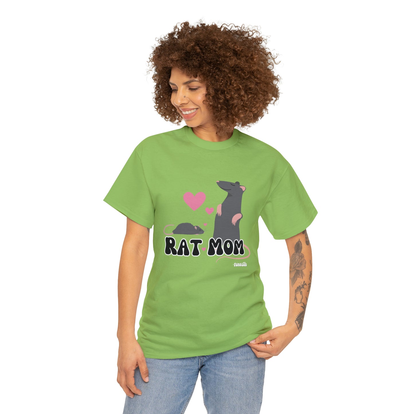 Rat Mom Cute T-Shirt For Rat Lovers, Relaxed Fit