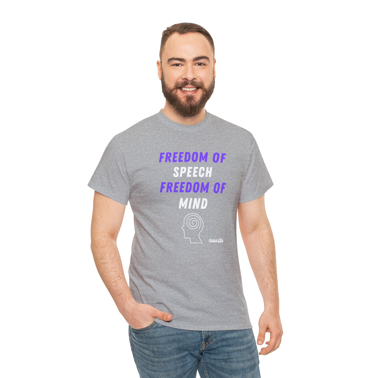 Freedom of Speech, Freedom of Mind Unisex Tee