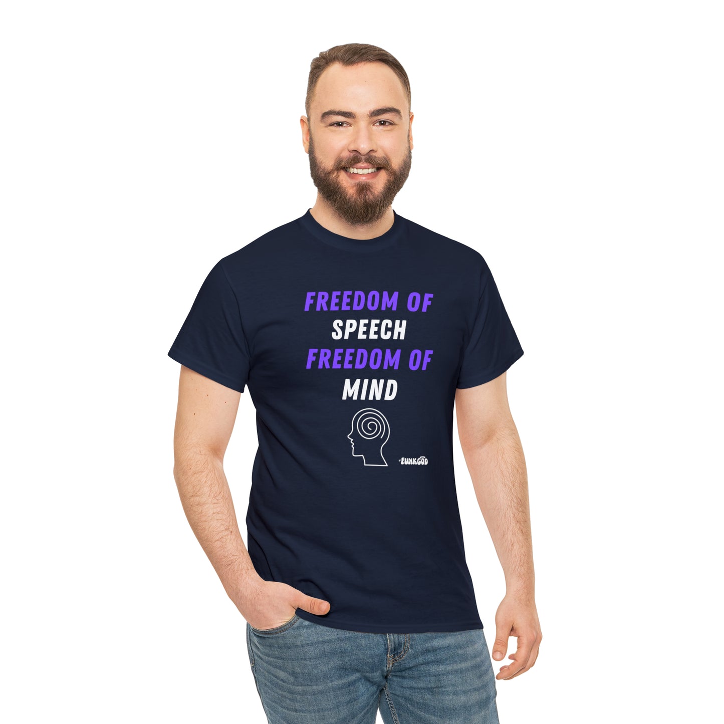 Freedom of Speech, Freedom of Mind Unisex Tee