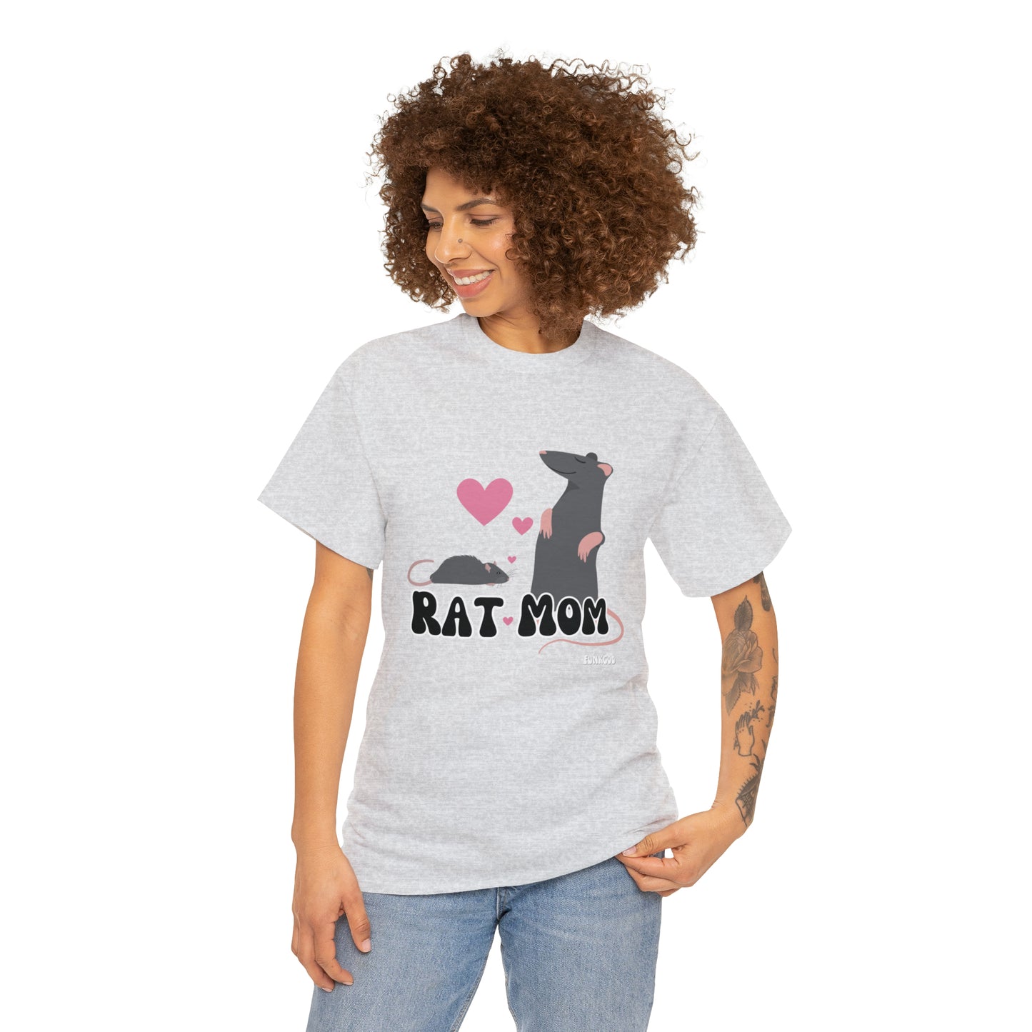 Rat Mom Cute T-Shirt For Rat Lovers, Relaxed Fit