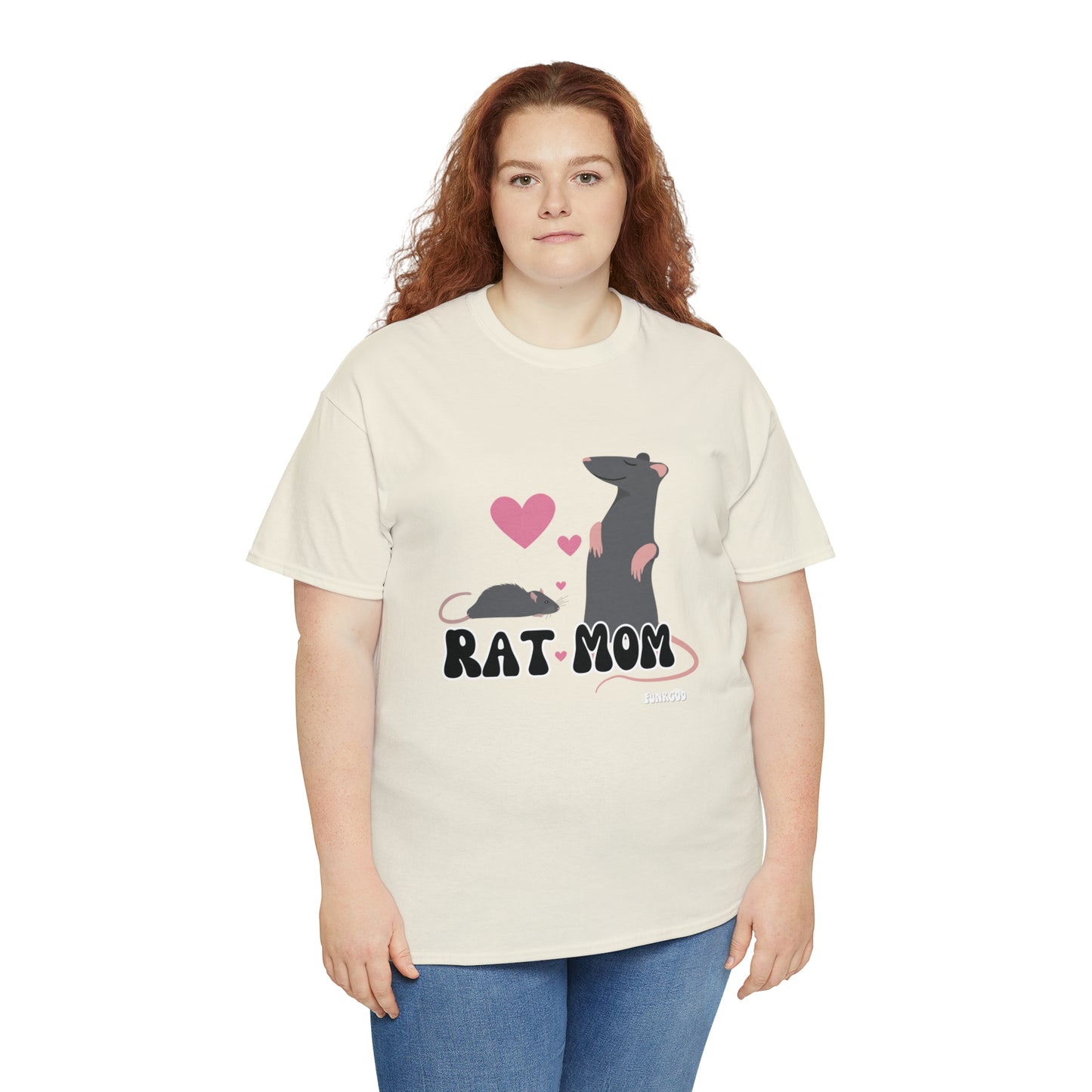 Rat Mom Cute T-Shirt For Rat Lovers, Relaxed Fit