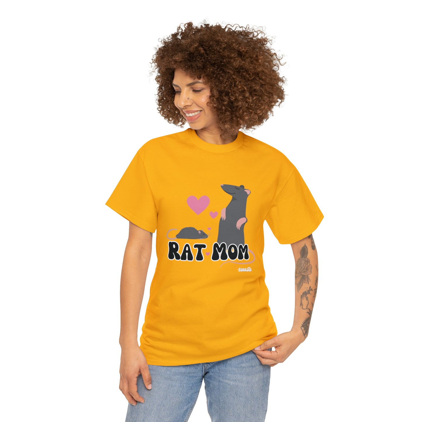 Rat Mom Cute T-Shirt For Rat Lovers, Relaxed Fit