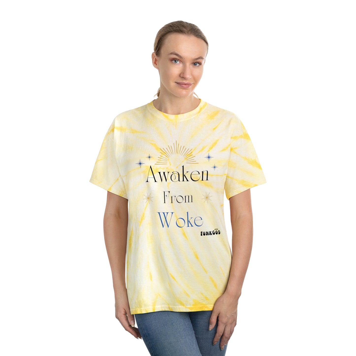 Awaken From Woke Cyclone Tie Dye Unisex Tee
