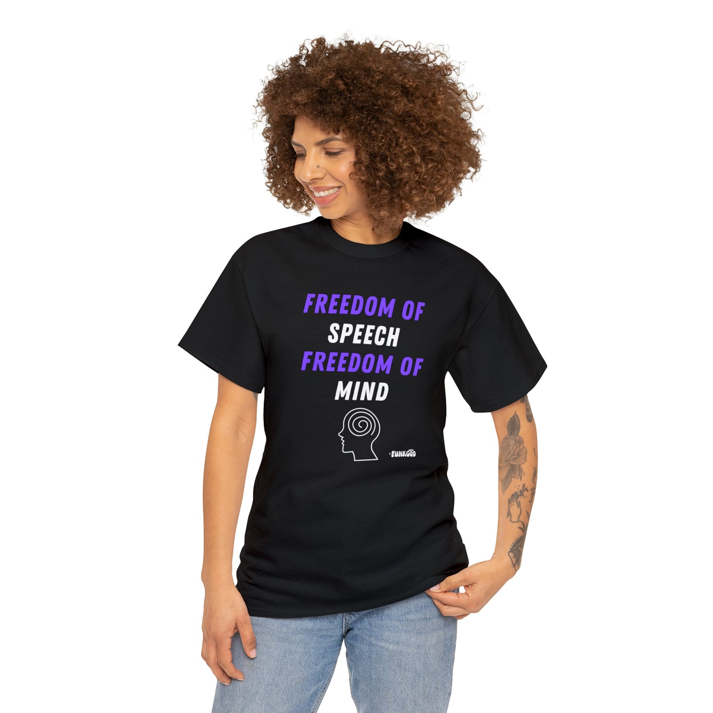 Freedom of Speech, Freedom of Mind Unisex Tee
