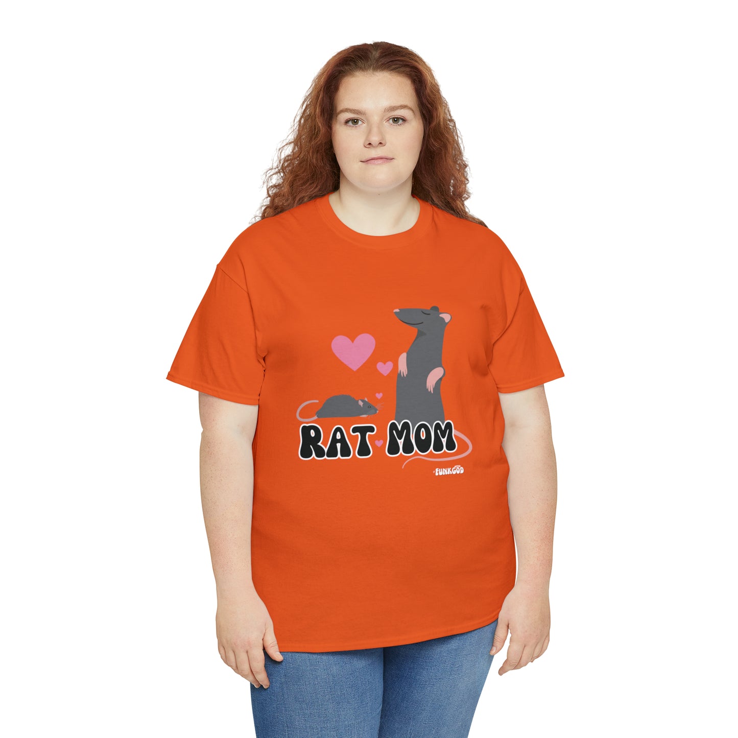 Rat Mom Cute T-Shirt For Rat Lovers, Relaxed Fit