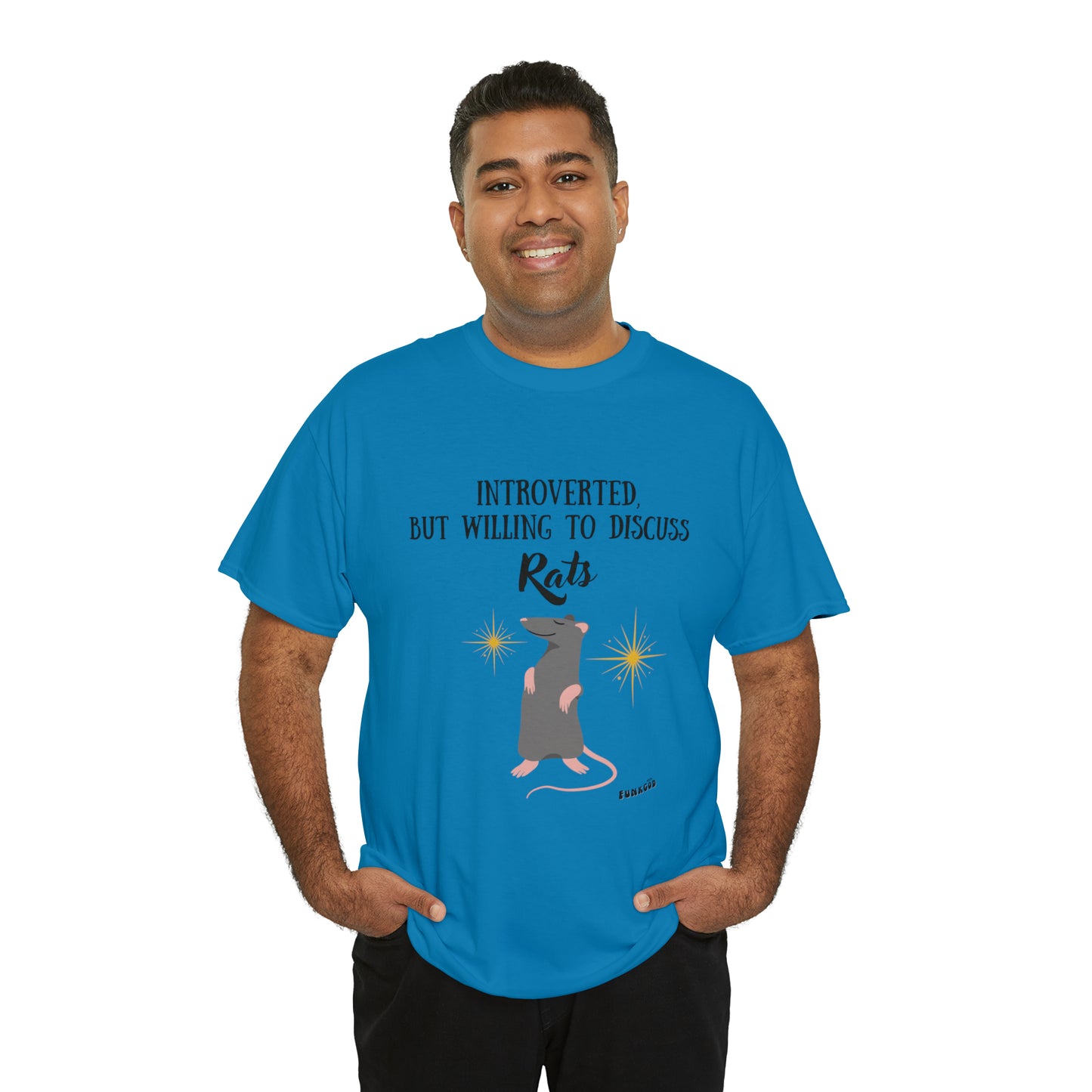 Rat Lover Unisex T-Shirt "Introverted But Willing to Discuss Rats"