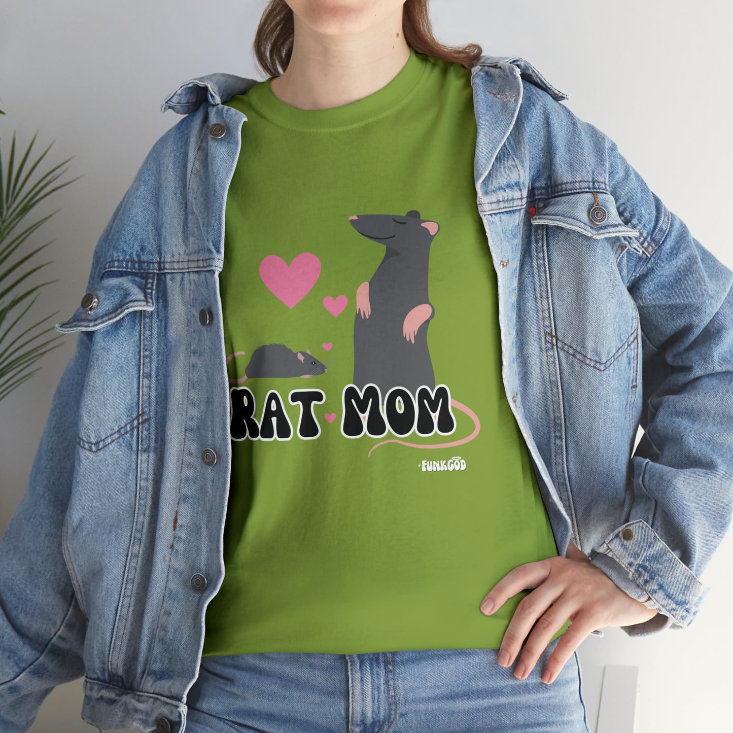 Rat Mom Cute T-Shirt For Rat Lovers, Relaxed Fit