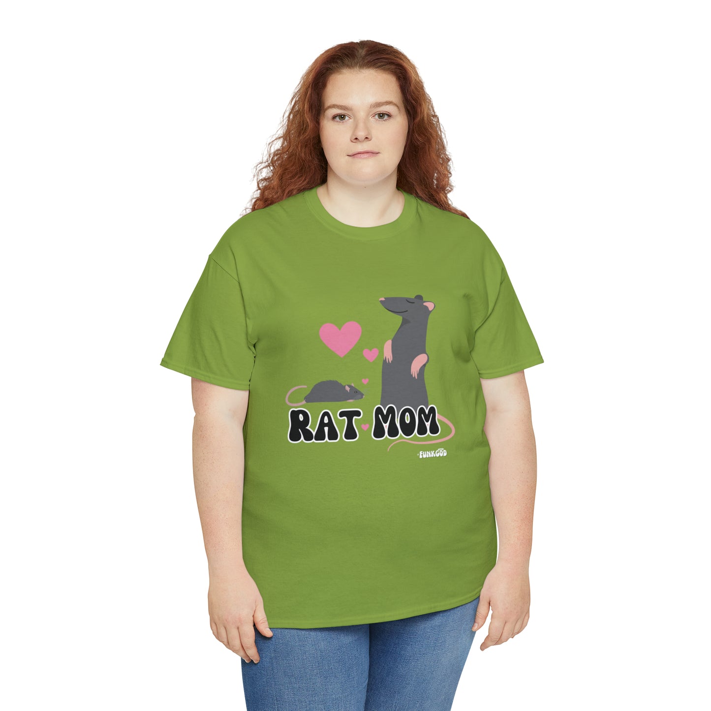 Rat Mom Cute T-Shirt For Rat Lovers, Relaxed Fit