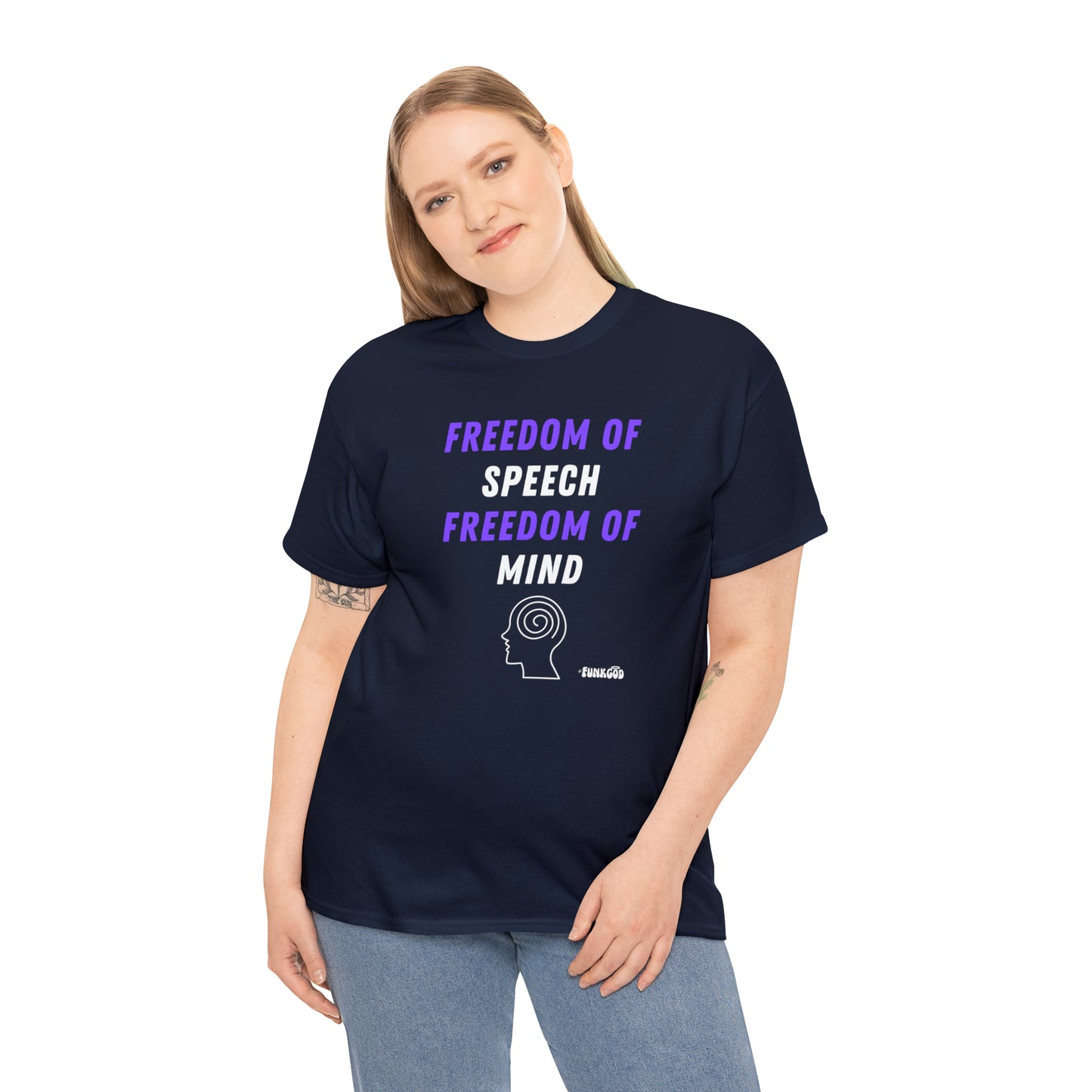 Freedom of Speech, Freedom of Mind Unisex Tee