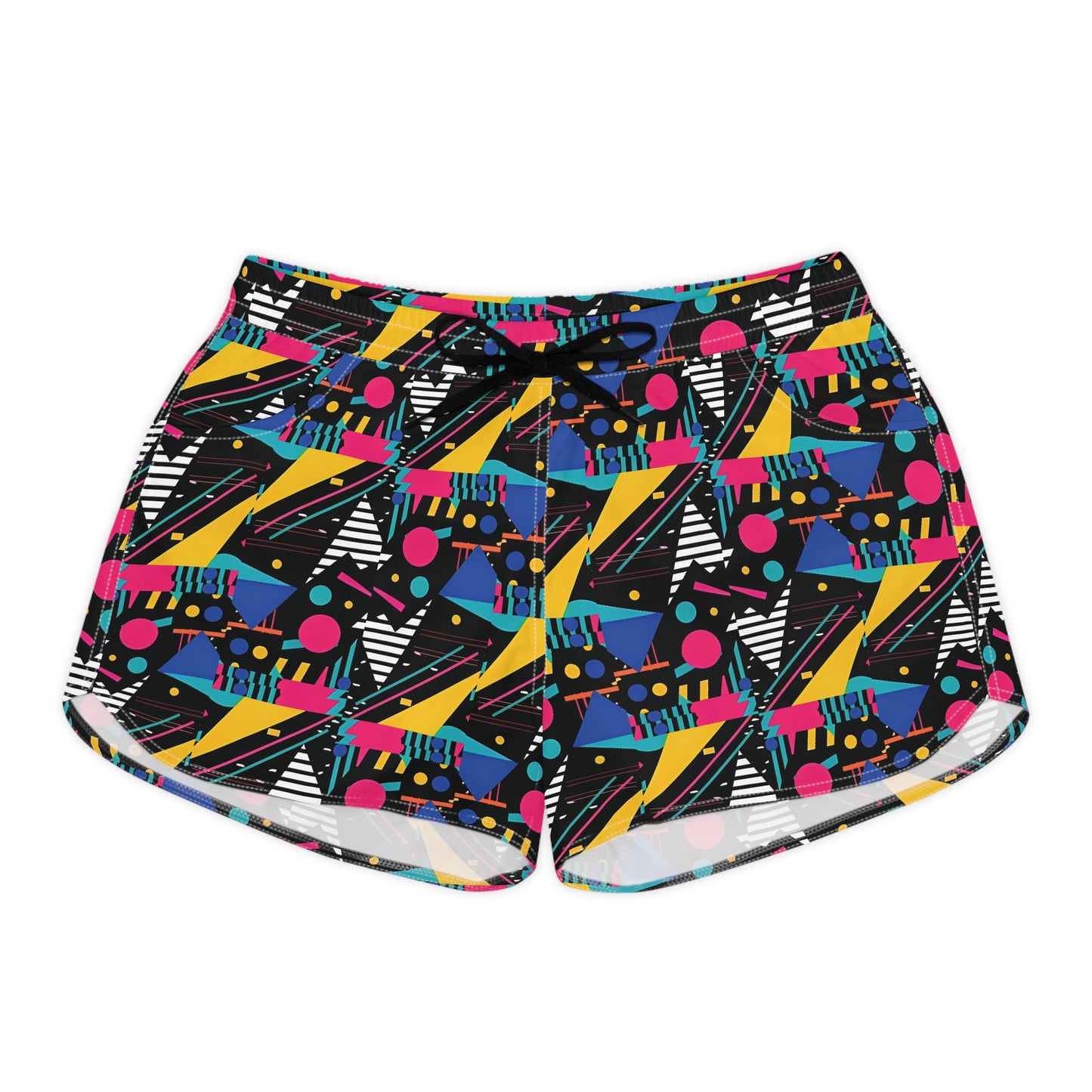 Bowling Alley Carpet Funky Women's Shorts (AOP)