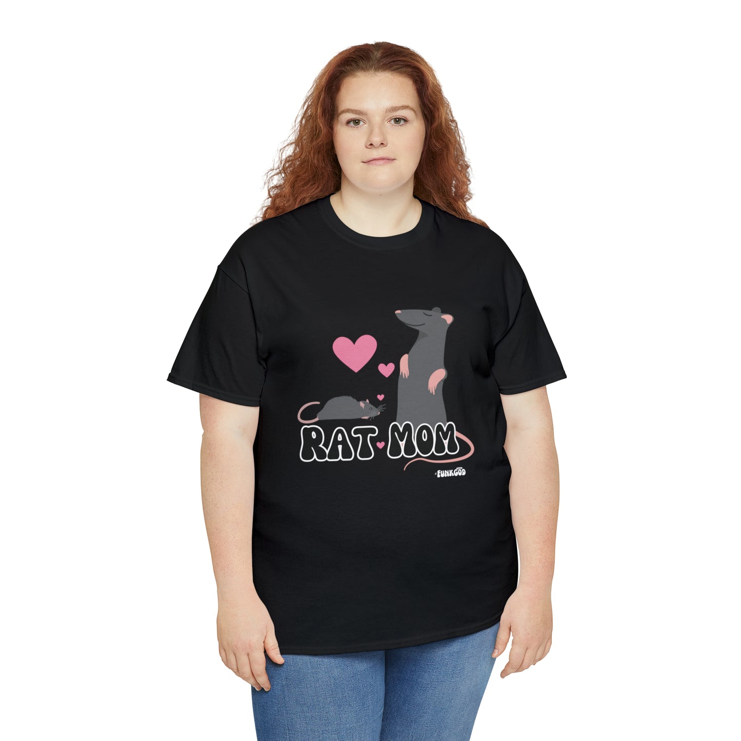 Rat Mom Cute T-Shirt For Rat Lovers, Relaxed Fit