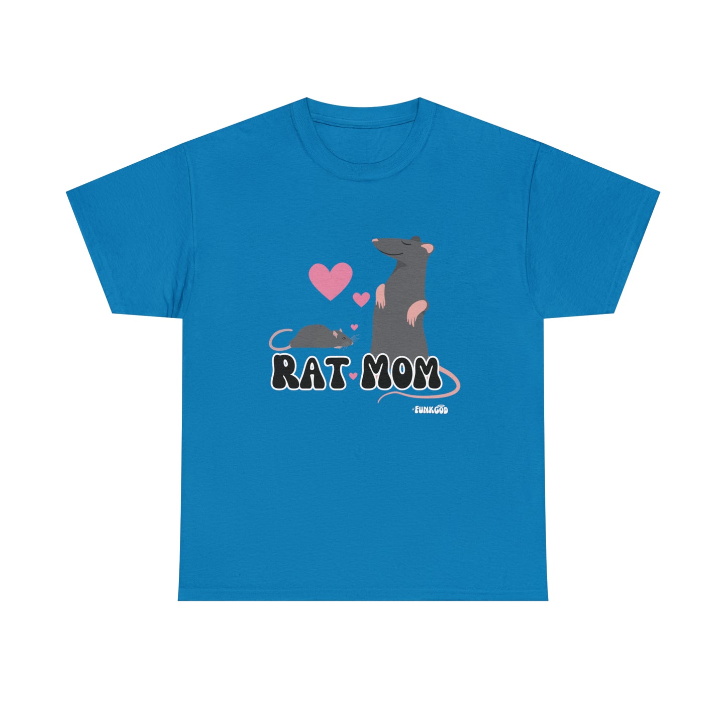 Rat Mom Cute T-Shirt For Rat Lovers, Relaxed Fit