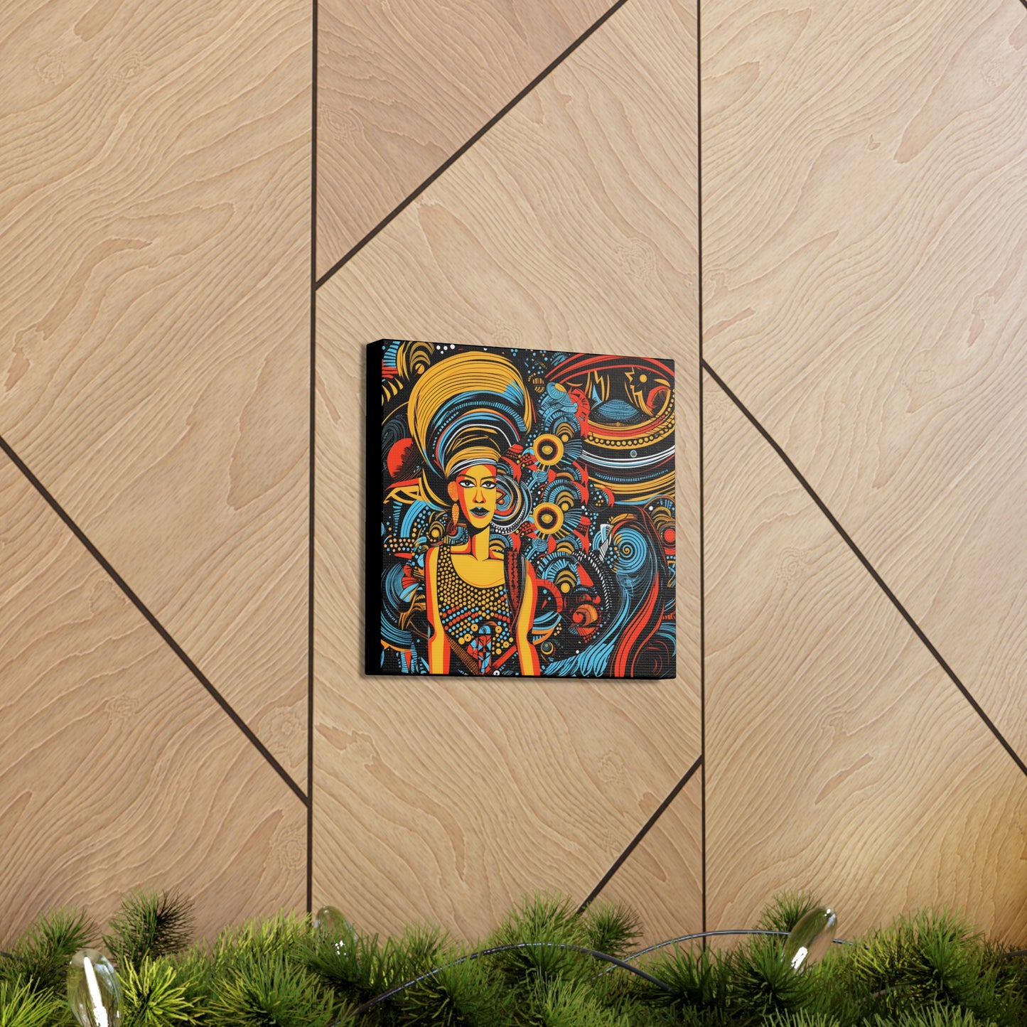 Solar Goddess Fine Art Print Canvas Wall Art