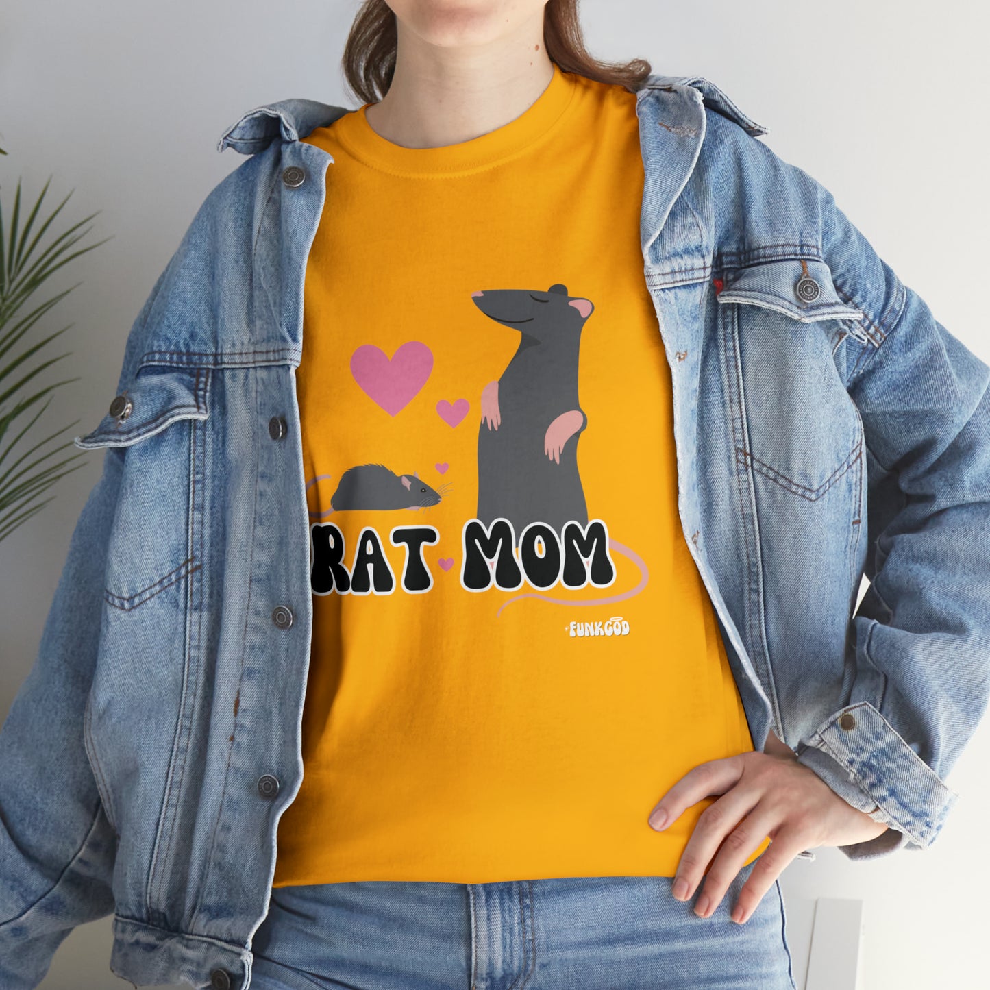 Rat Mom Cute T-Shirt For Rat Lovers, Relaxed Fit