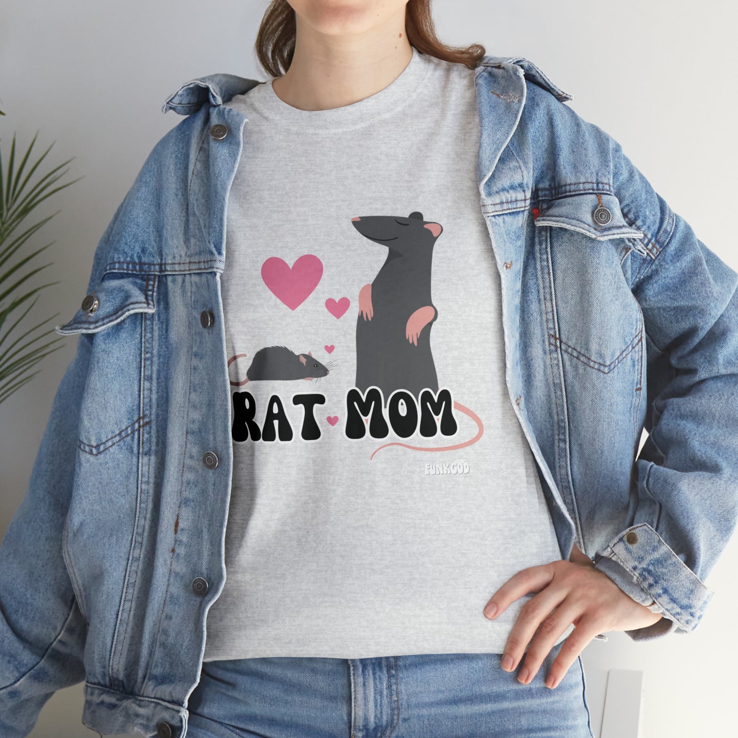 Rat Mom Cute T-Shirt For Rat Lovers, Relaxed Fit