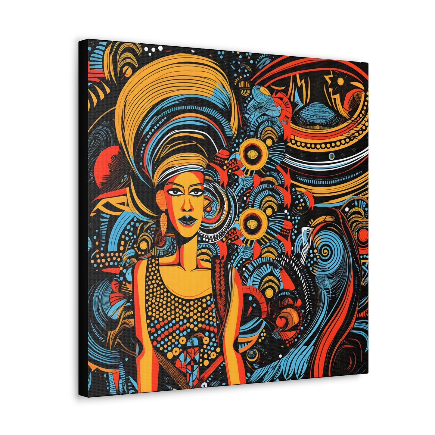 Solar Goddess Fine Art Print Canvas Wall Art