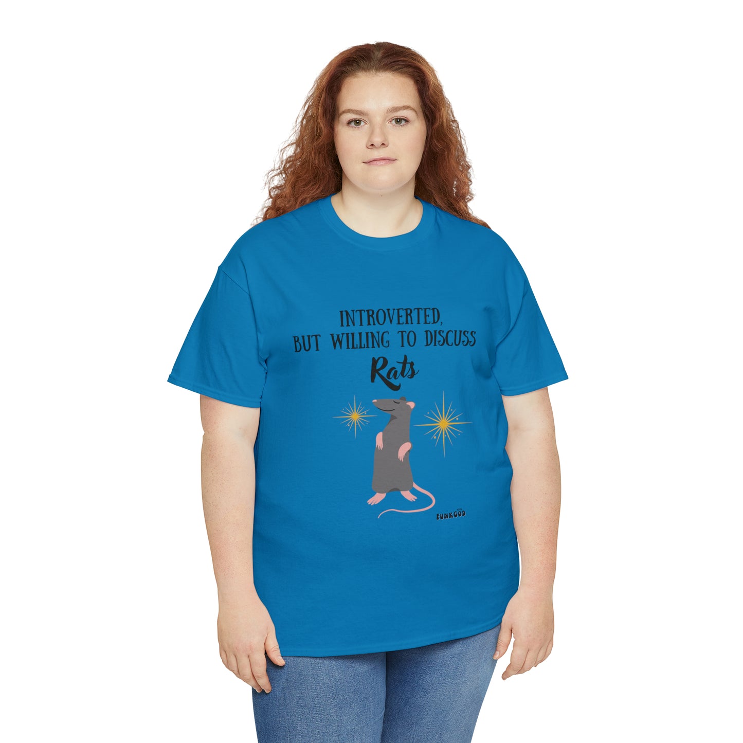 Rat Lover Unisex T-Shirt "Introverted But Willing to Discuss Rats"