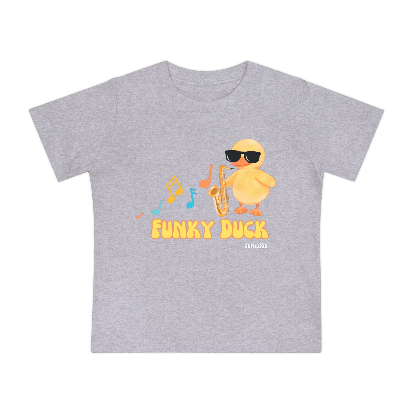 Funky Duck Cute Baby Short Sleeve T-Shirt