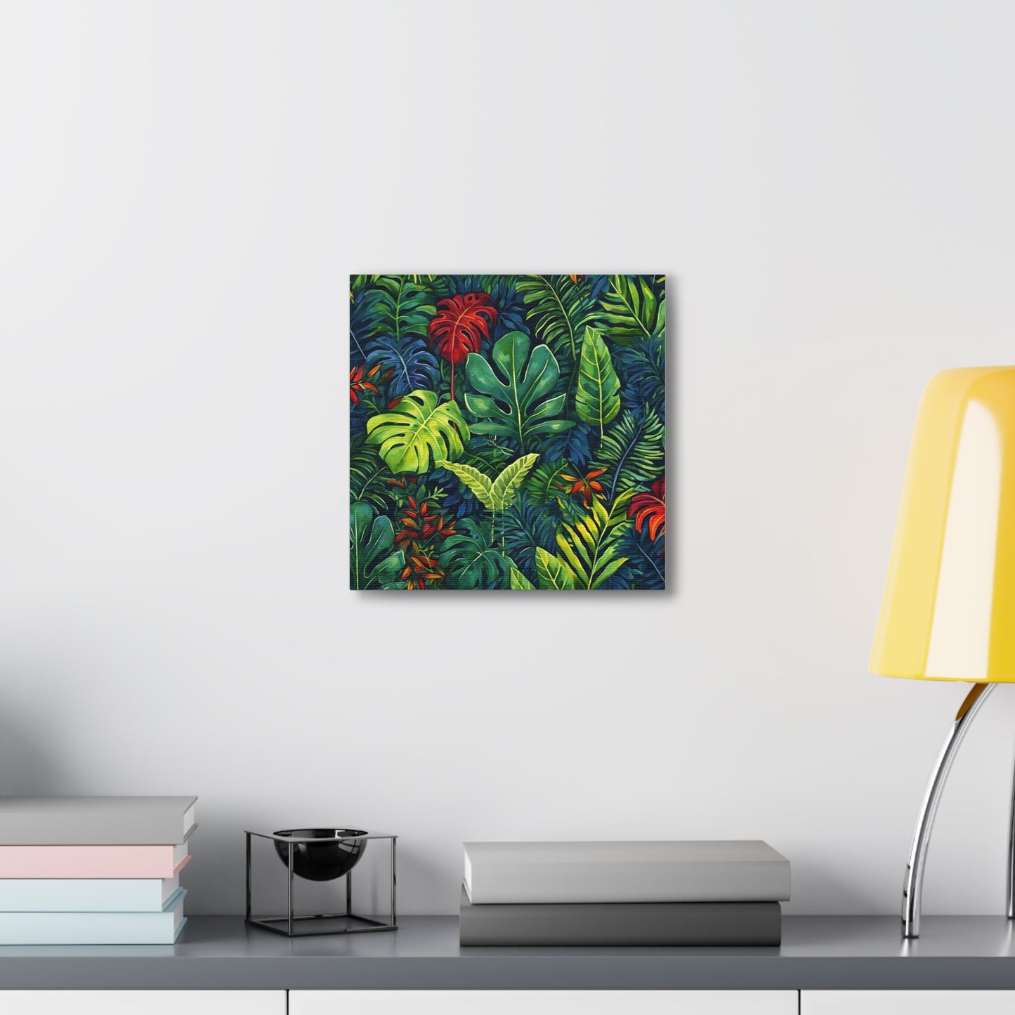 Tropical Leaves Jungle Foliage Fine Art Print Canvas Wall Art