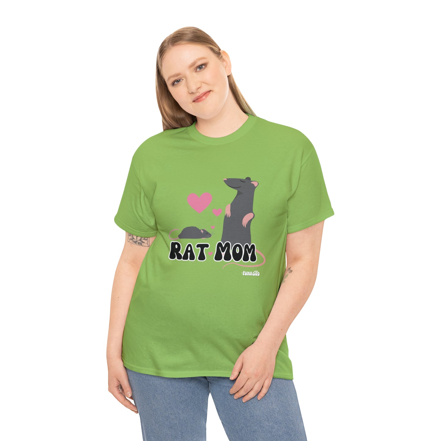Rat Mom Cute T-Shirt For Rat Lovers, Relaxed Fit