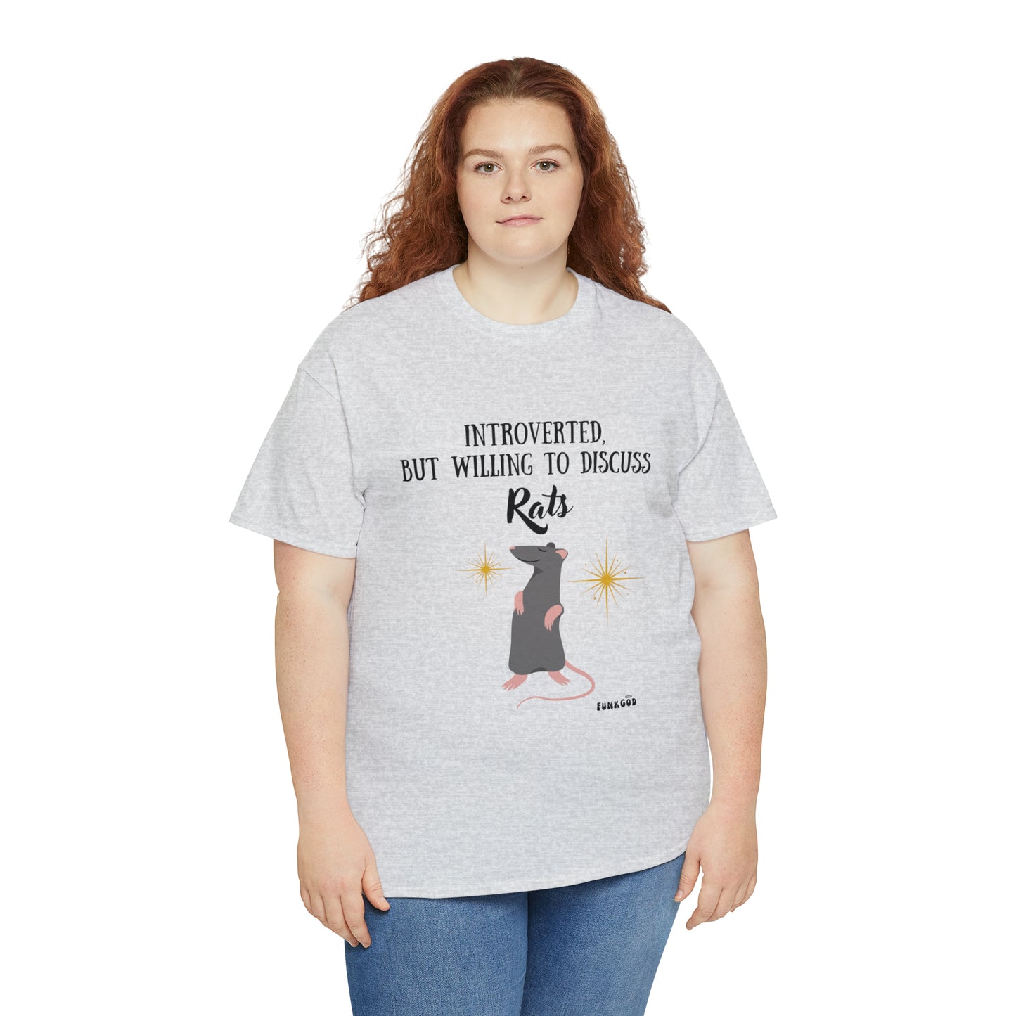 Rat Lover Unisex T-Shirt "Introverted But Willing to Discuss Rats"