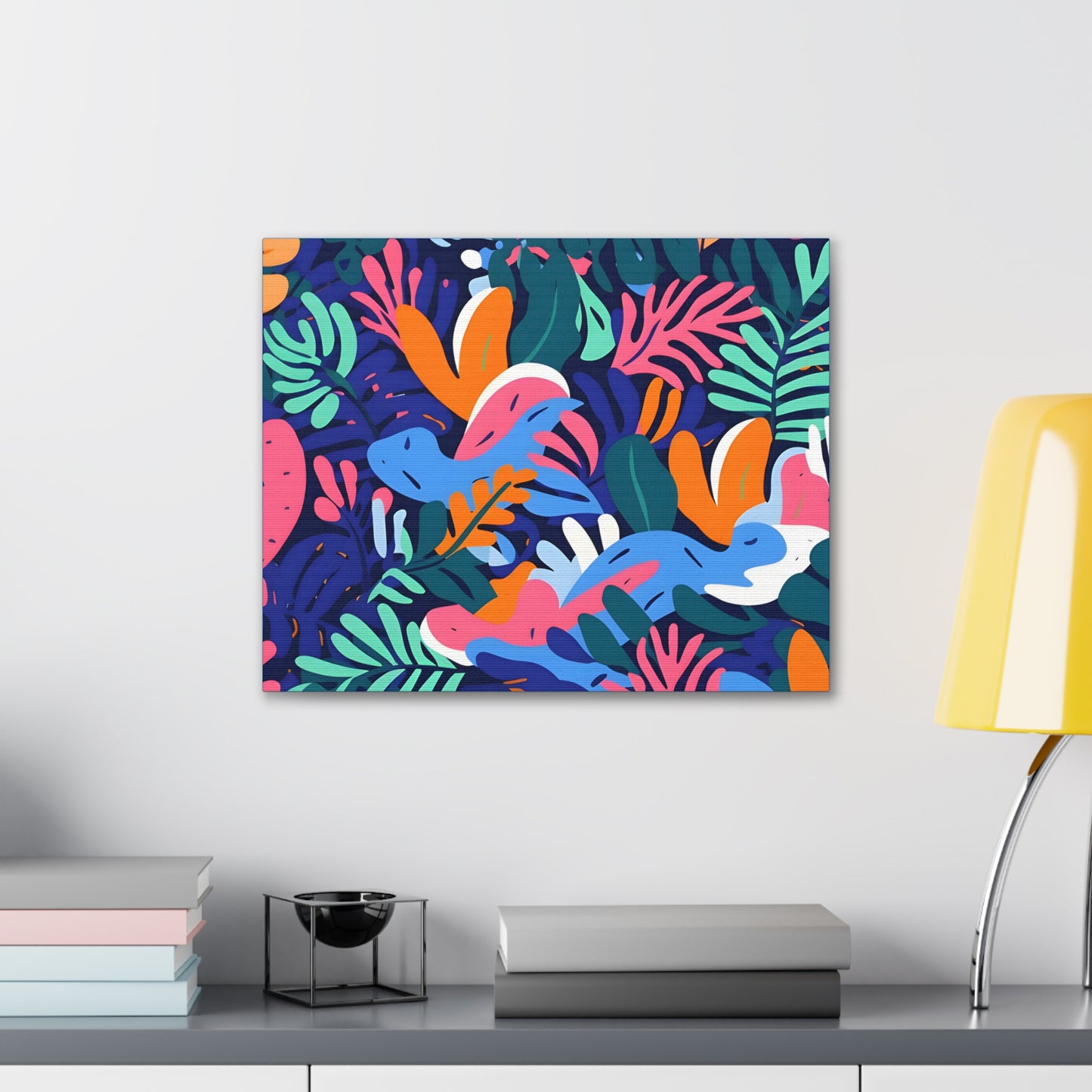 Pleasant Rainforest Fine Art Print Canvas Wall Art