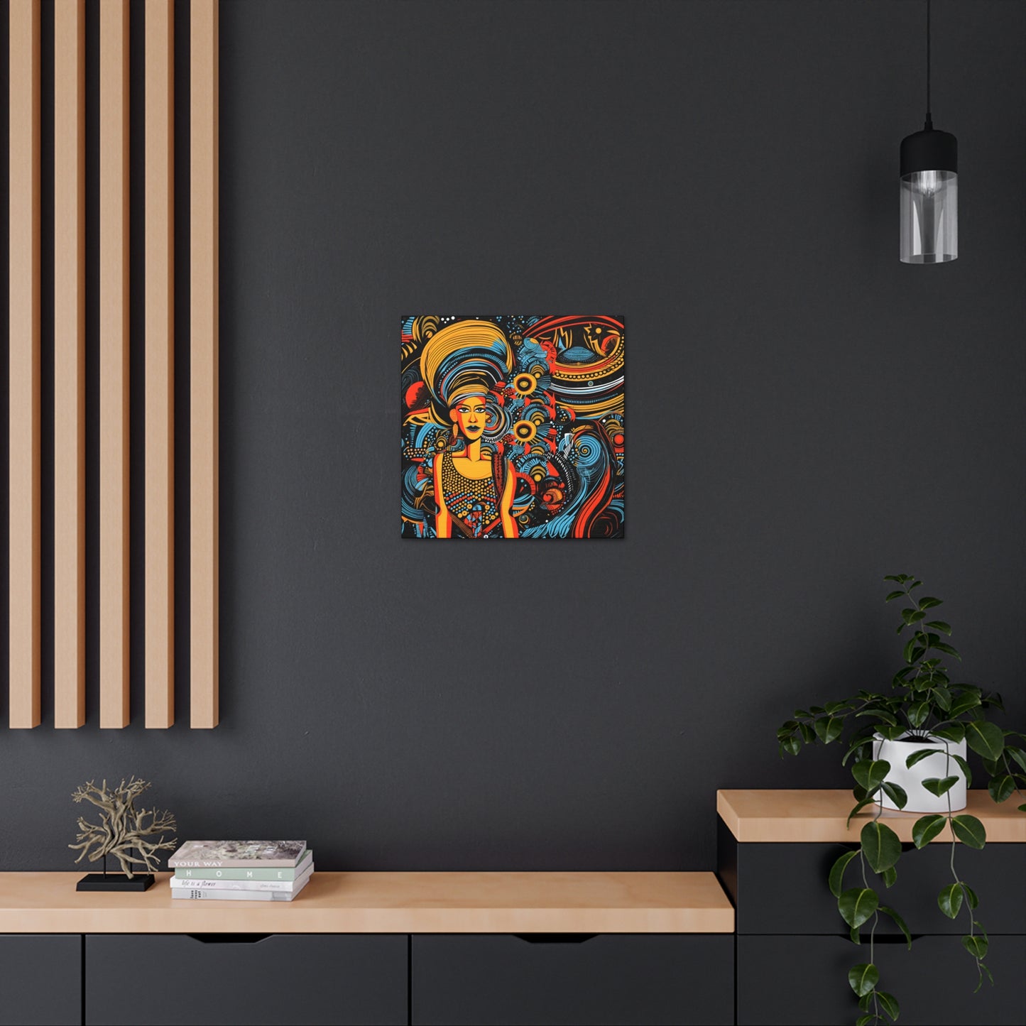 Solar Goddess Fine Art Print Canvas Wall Art