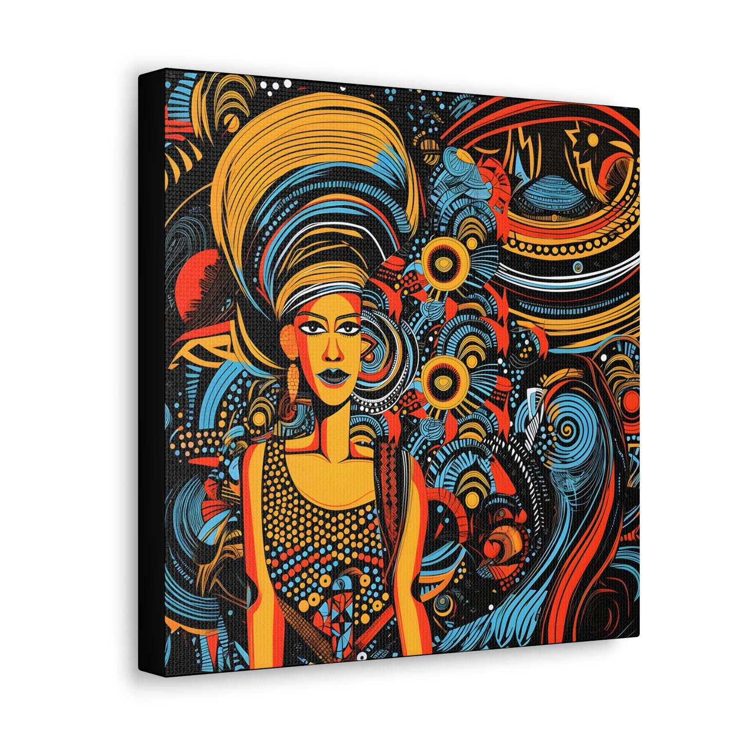 Solar Goddess Fine Art Print Canvas Wall Art