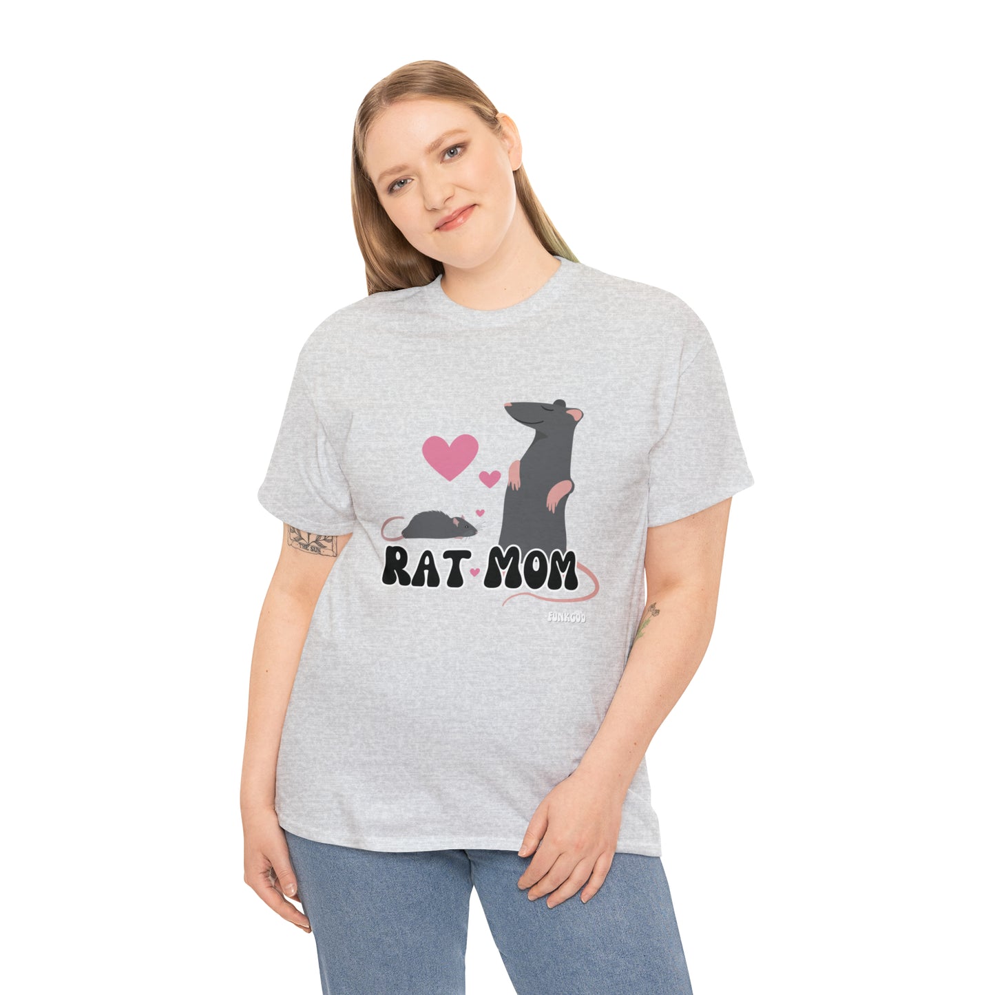 Rat Mom Cute T-Shirt For Rat Lovers, Relaxed Fit