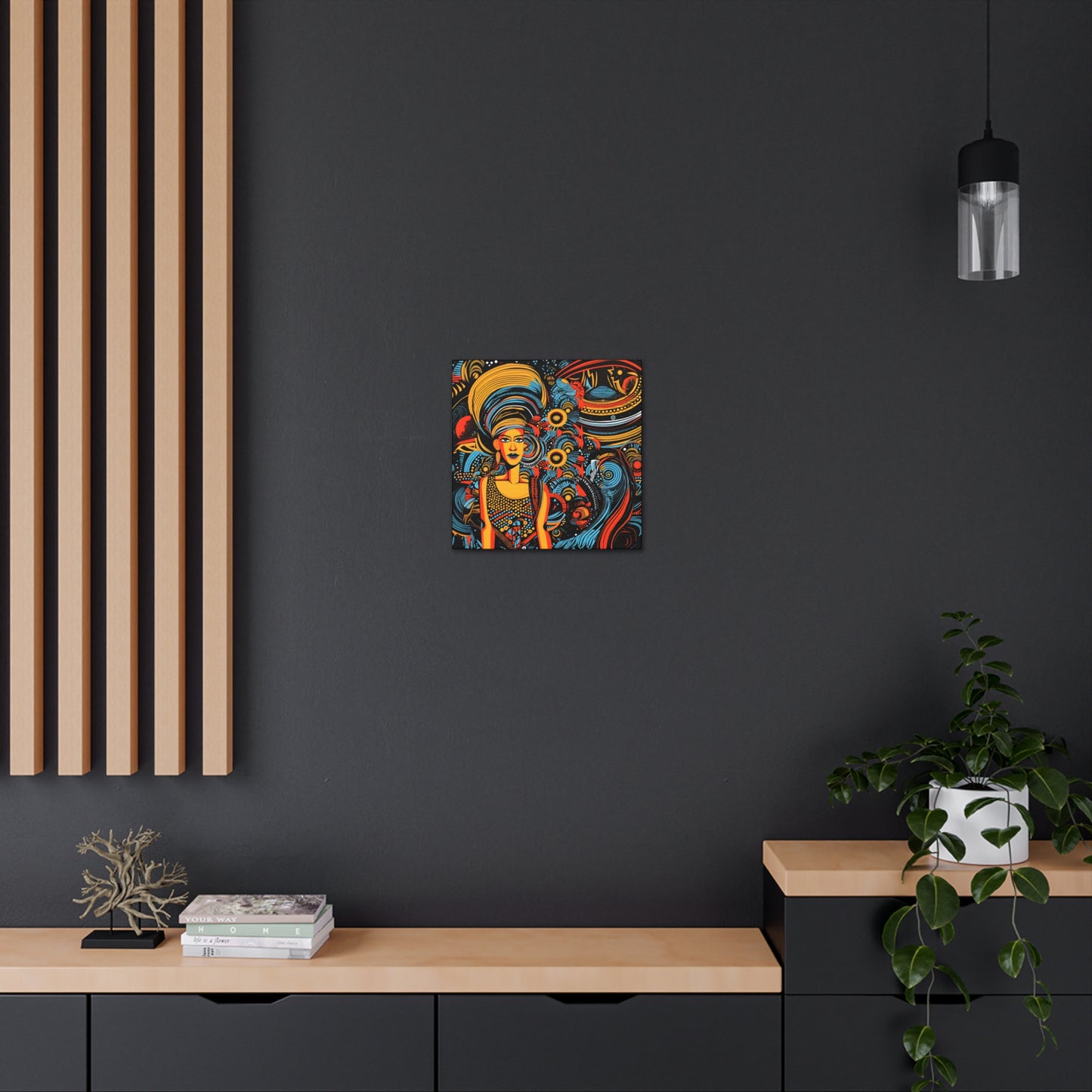Solar Goddess Fine Art Print Canvas Wall Art