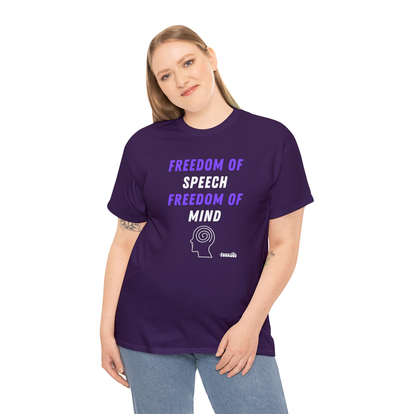Freedom of Speech, Freedom of Mind Unisex Tee