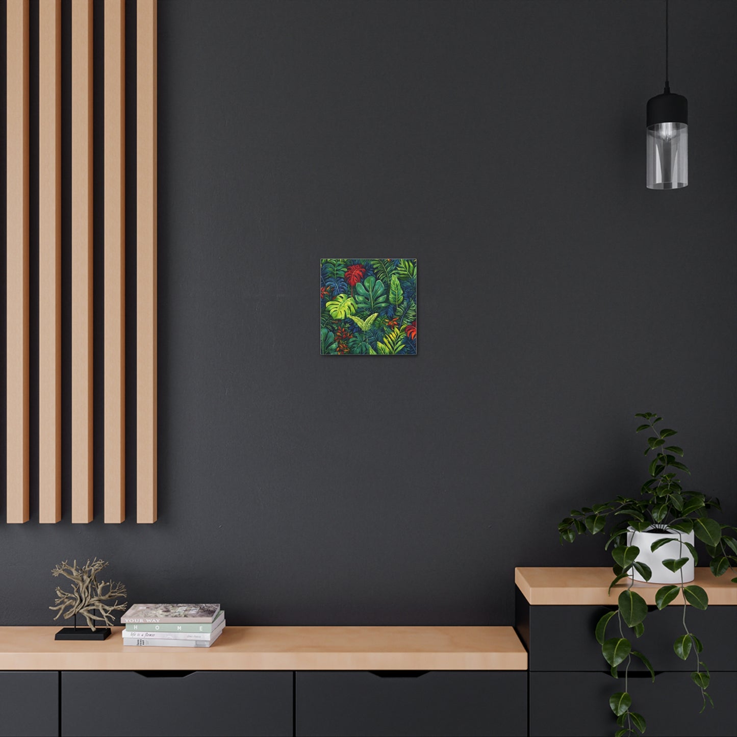 Tropical Leaves Jungle Foliage Fine Art Print Canvas Wall Art