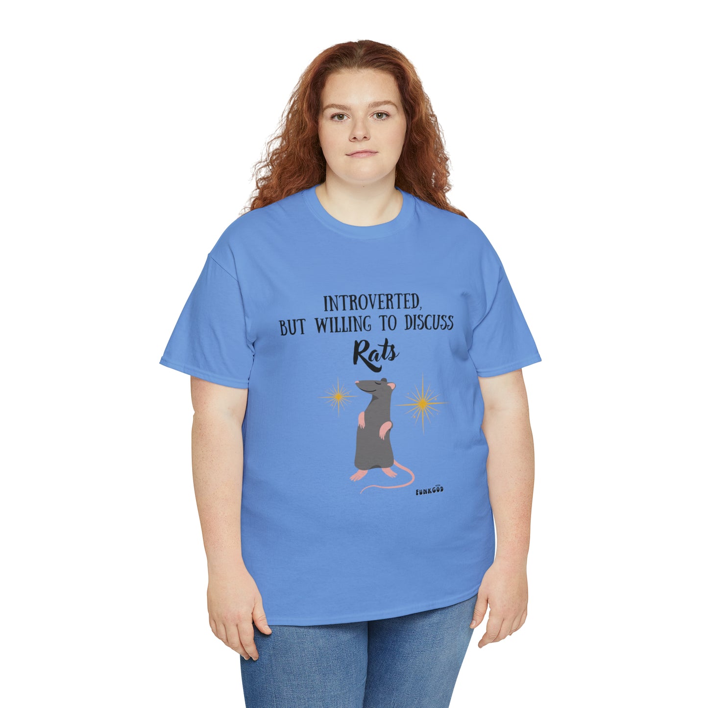 Rat Lover Unisex T-Shirt "Introverted But Willing to Discuss Rats"