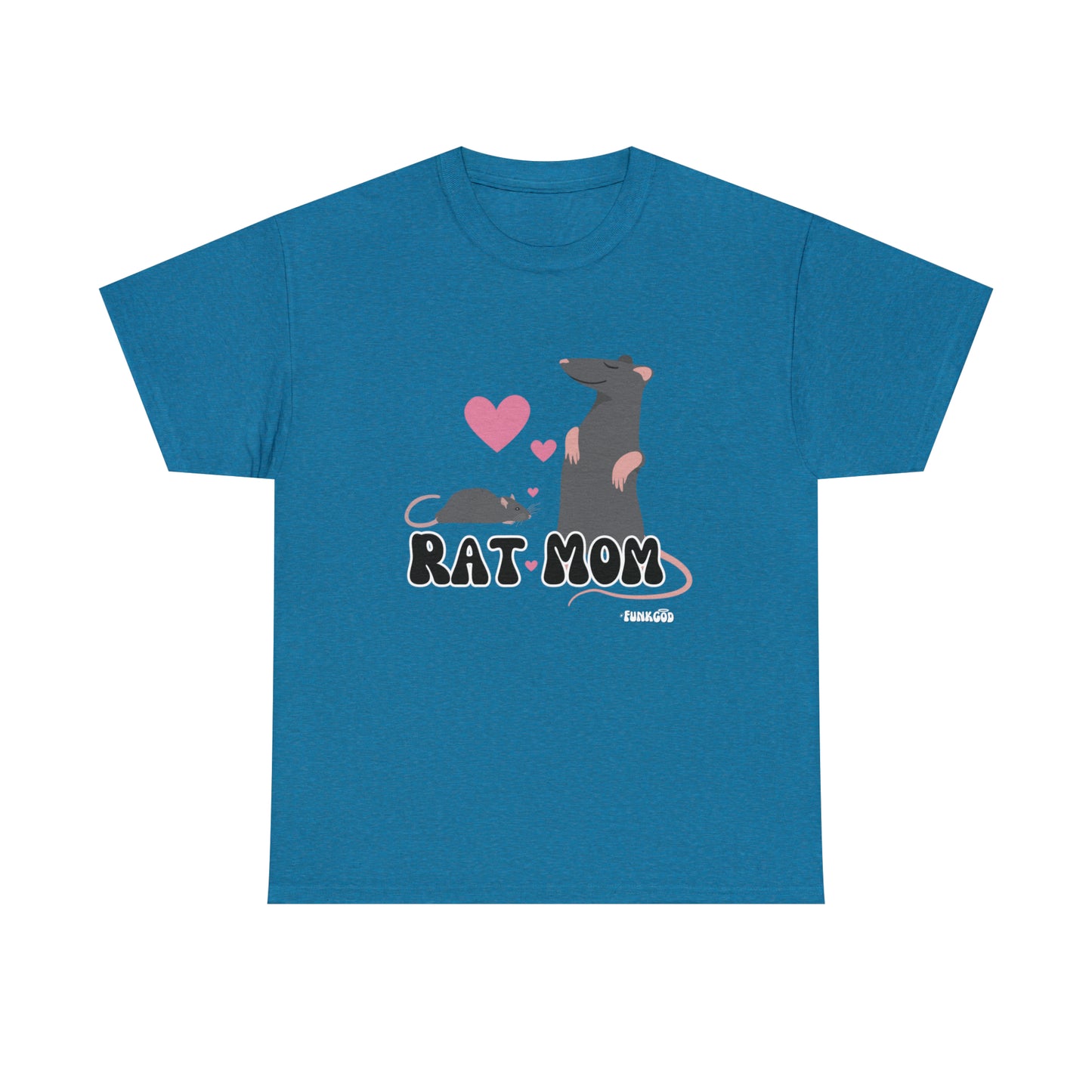 Rat Mom Cute T-Shirt For Rat Lovers, Relaxed Fit