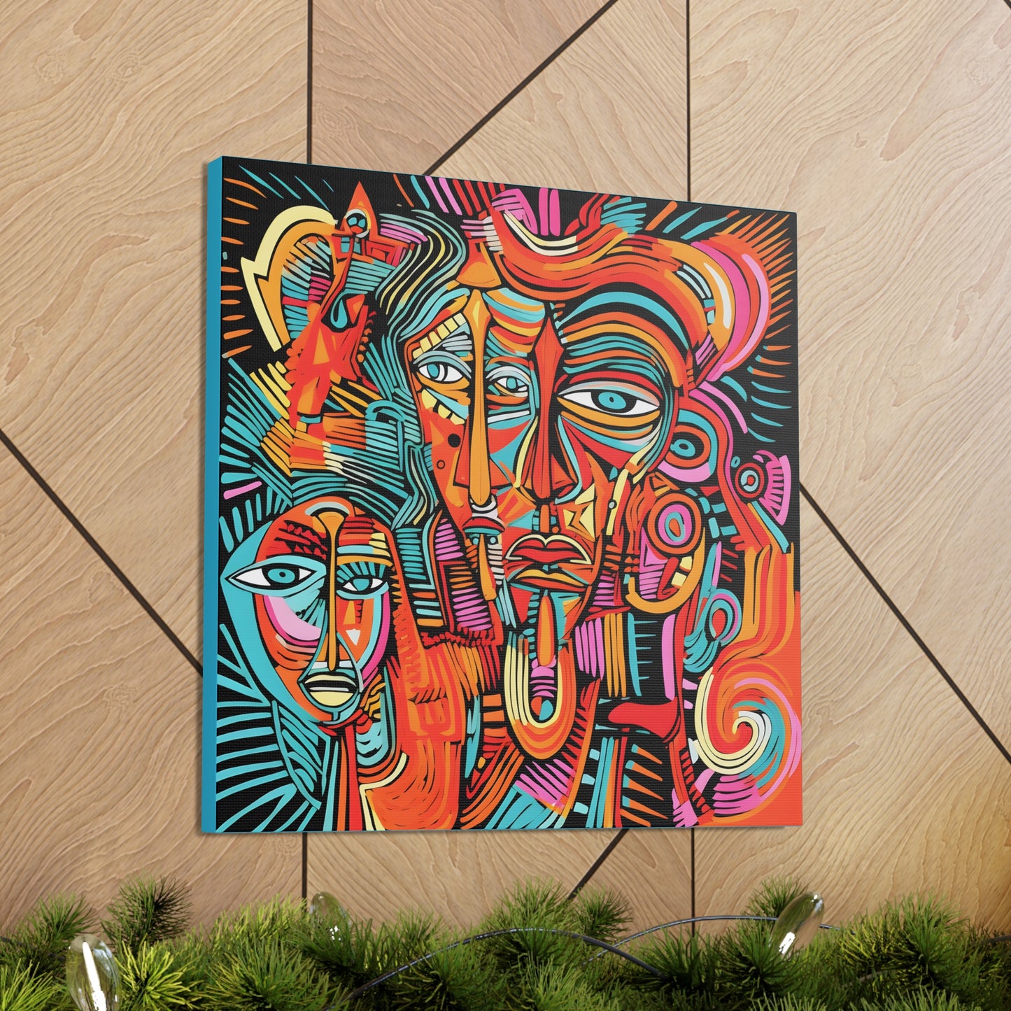 Latin Puzzle Fine Art Print Canvas Wall Art