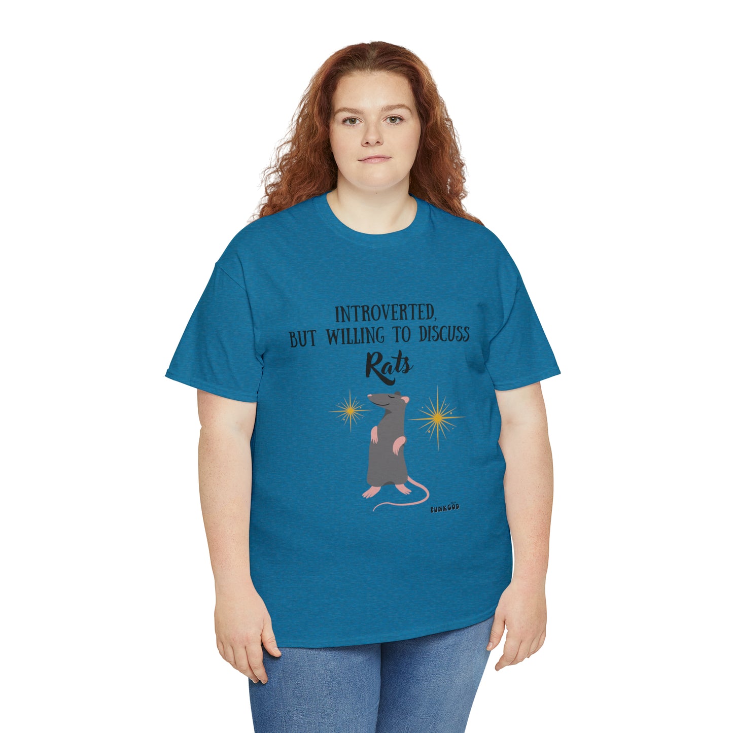 Rat Lover Unisex T-Shirt "Introverted But Willing to Discuss Rats"