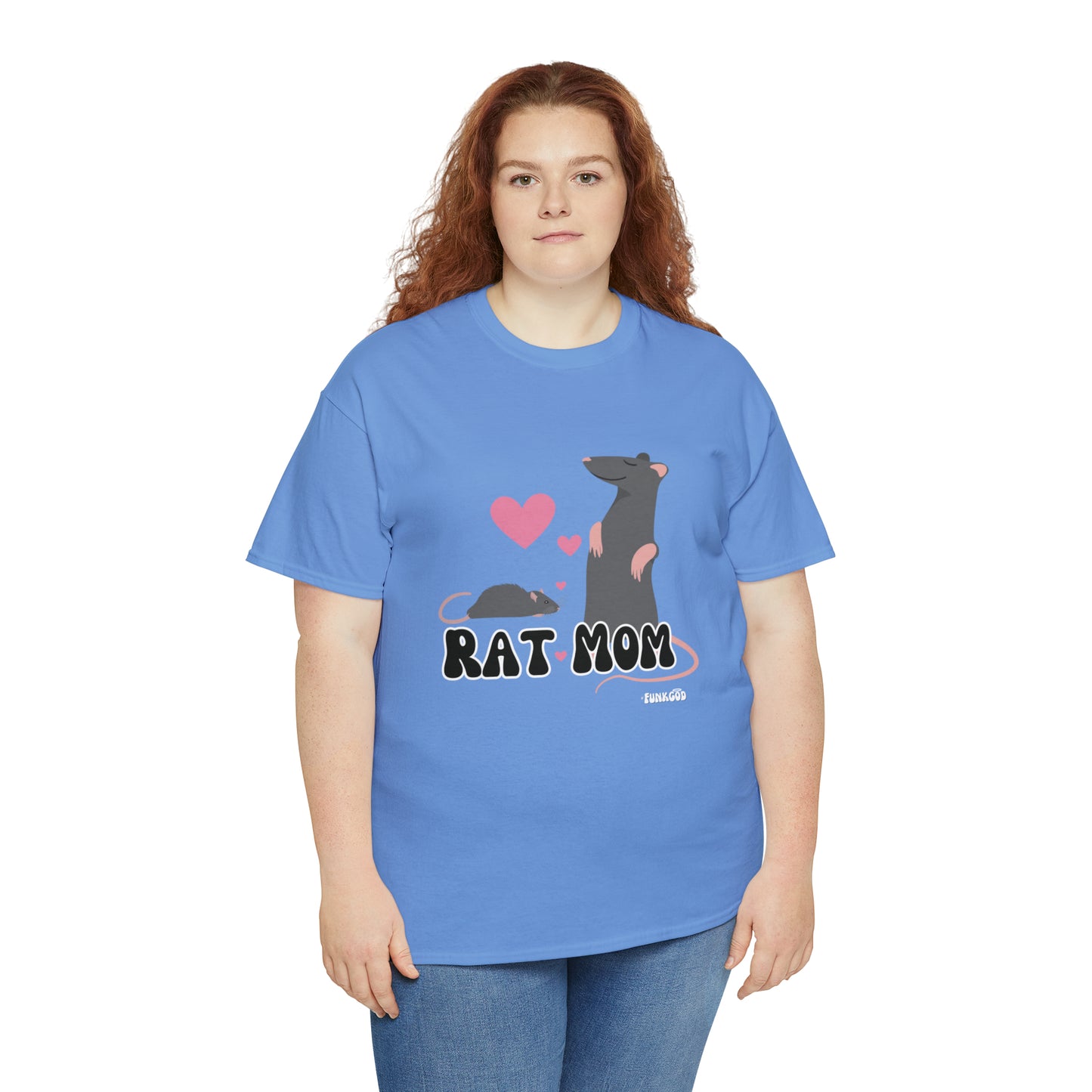 Rat Mom Cute T-Shirt For Rat Lovers, Relaxed Fit